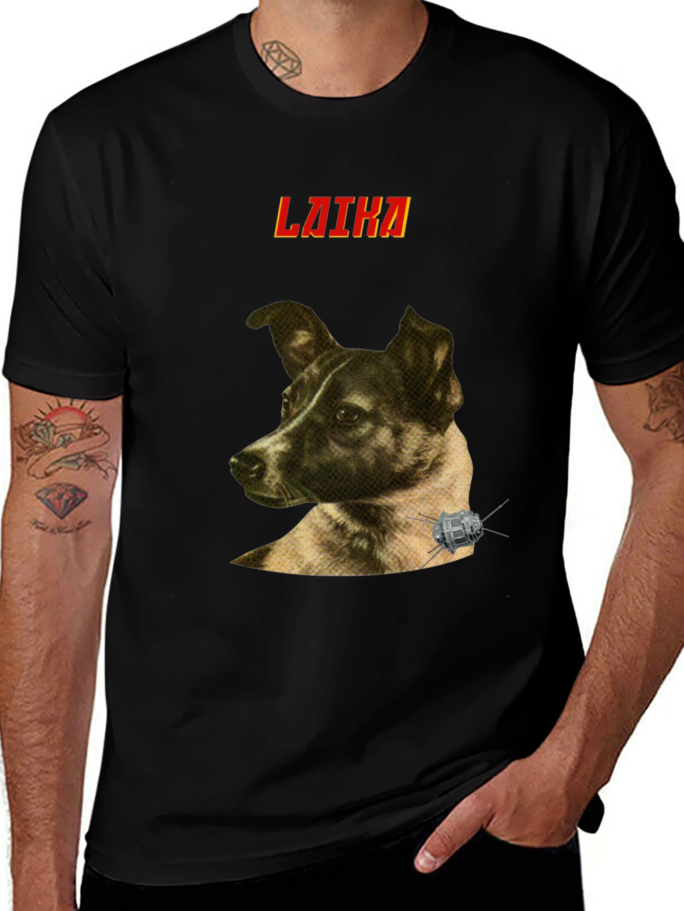 Laika Dog Space T-Shirt