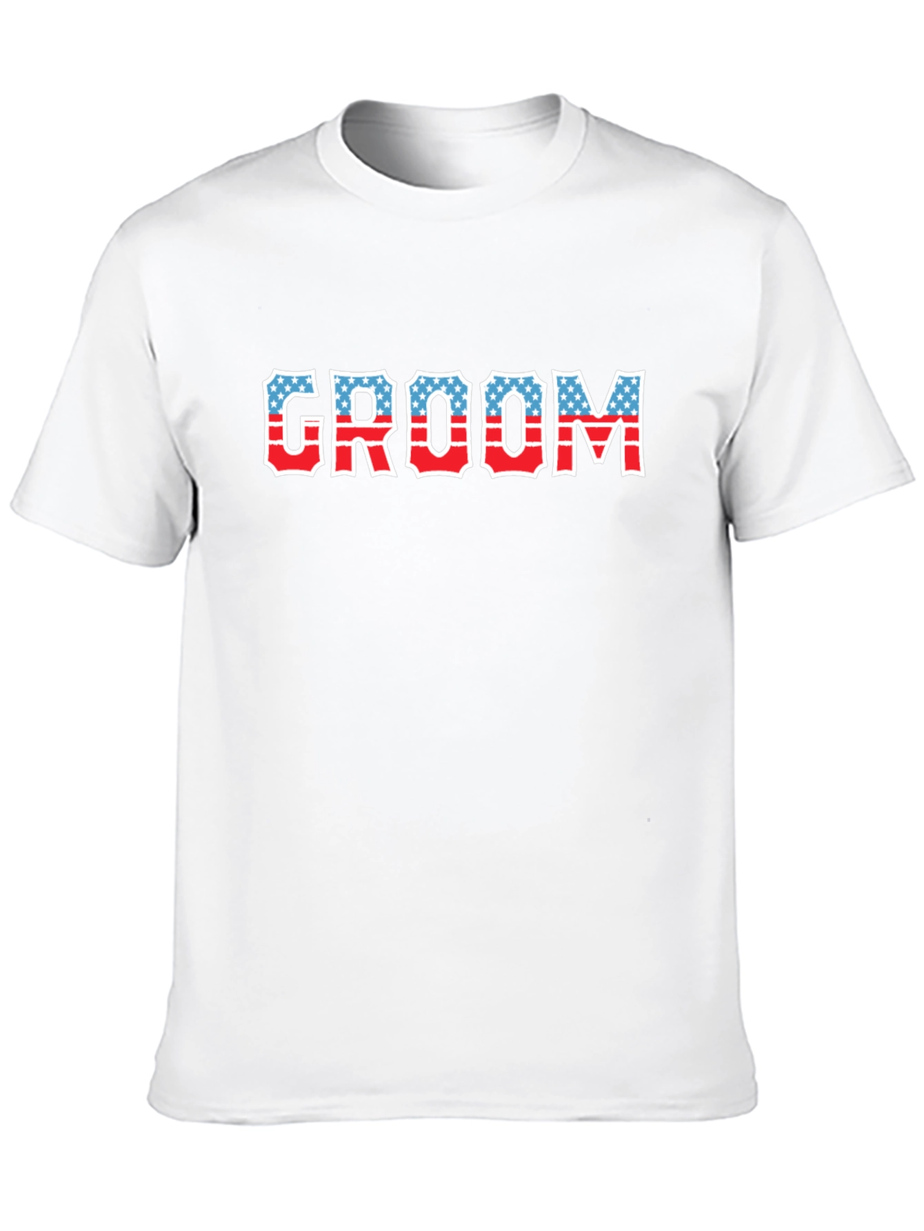 Groom Patriotic USA Flag T-Shirt