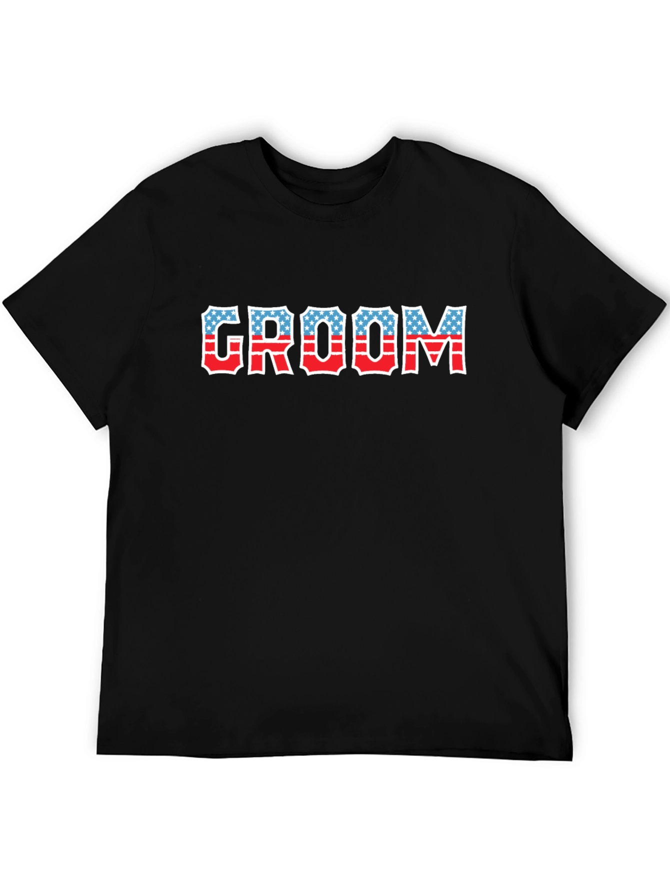 Groom Patriotic USA Flag T-Shirt