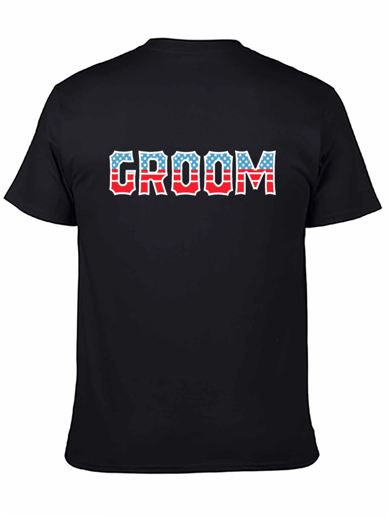 Groom Patriotic USA Flag T-Shirt