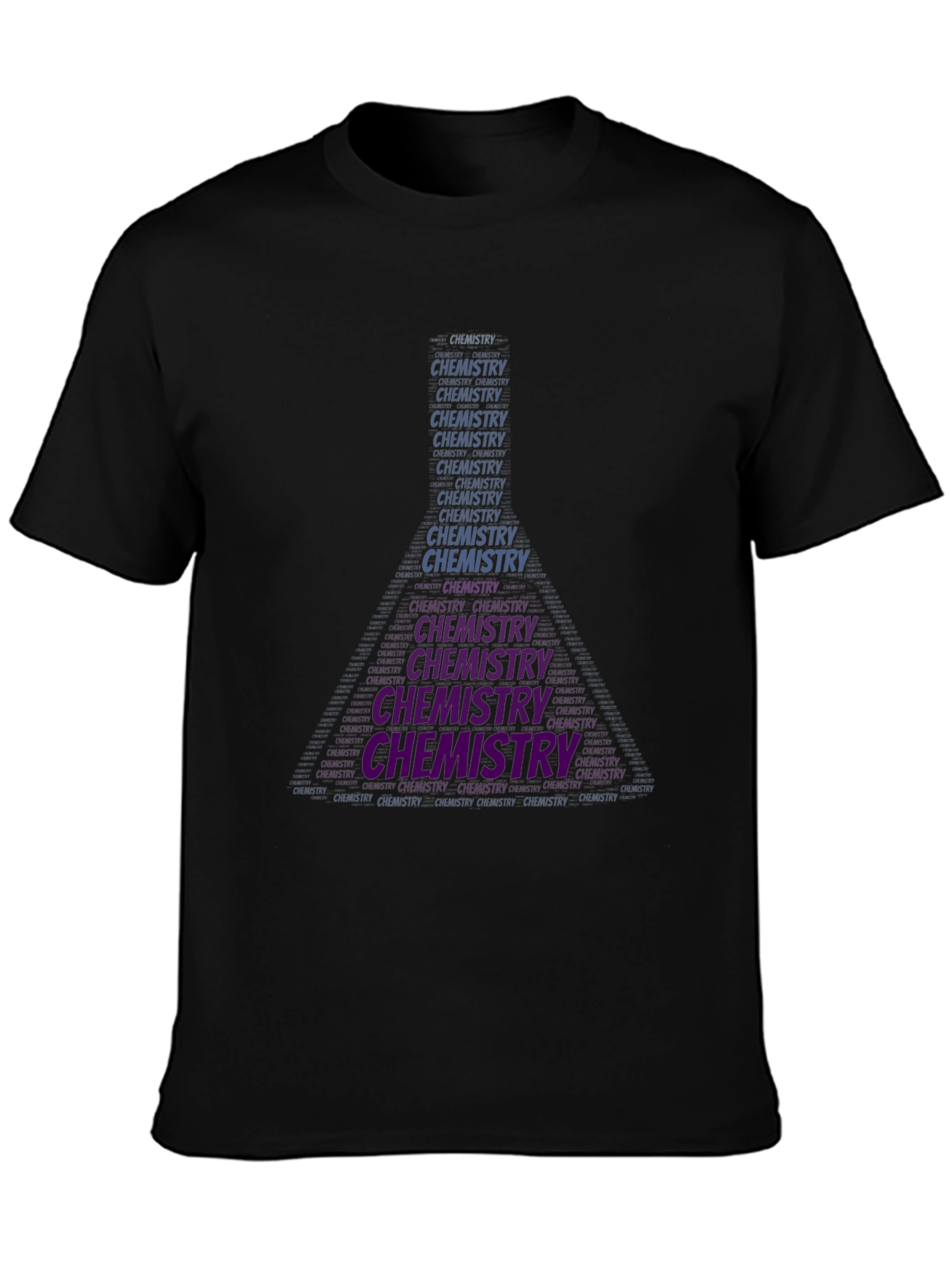 Chemistry Word Art Graphic T-Shirt