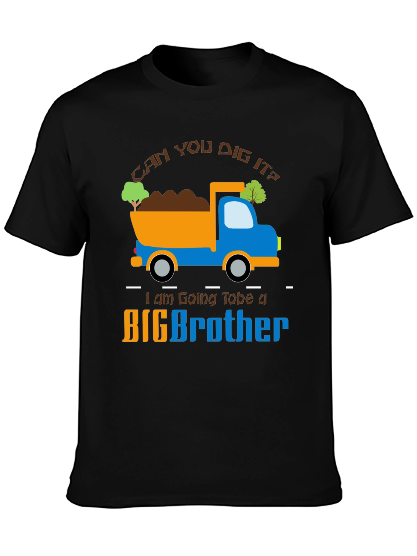 Big Brother Construction Truck T-Shirt