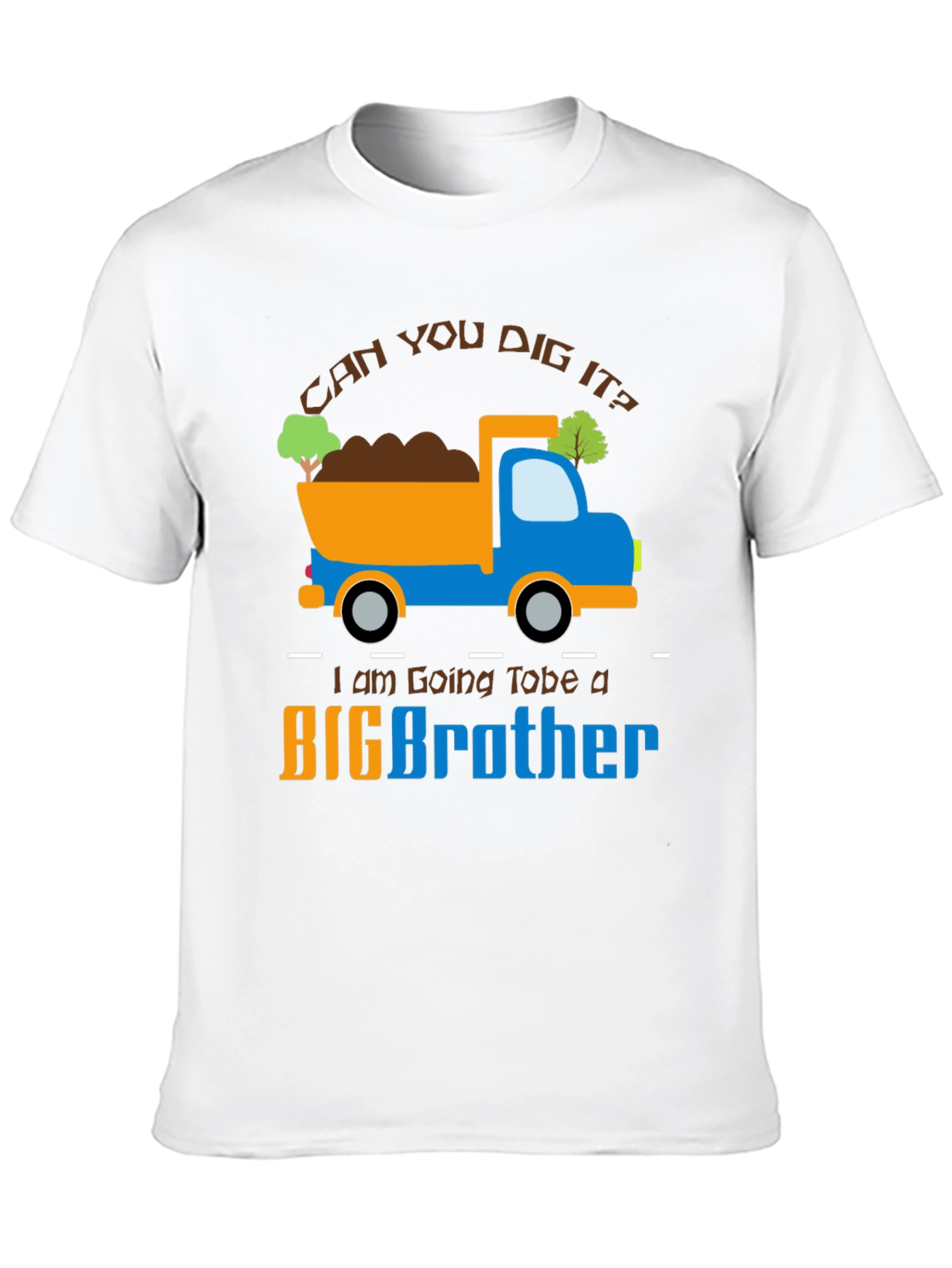 Big Brother Construction Truck T-Shirt