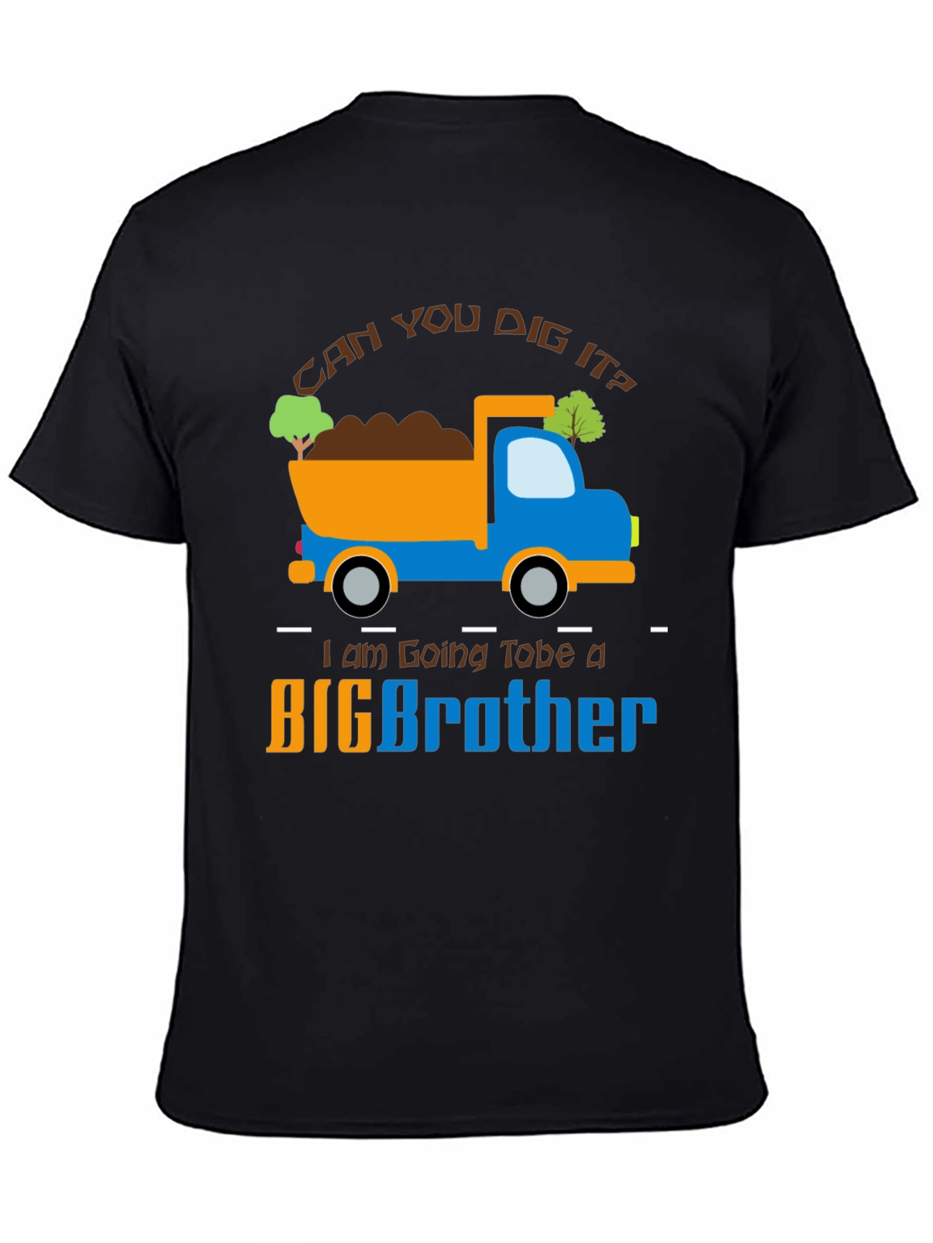 Big Brother Construction Truck T-Shirt