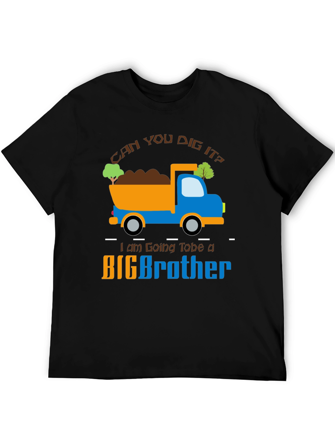 Big Brother Construction Truck T-Shirt