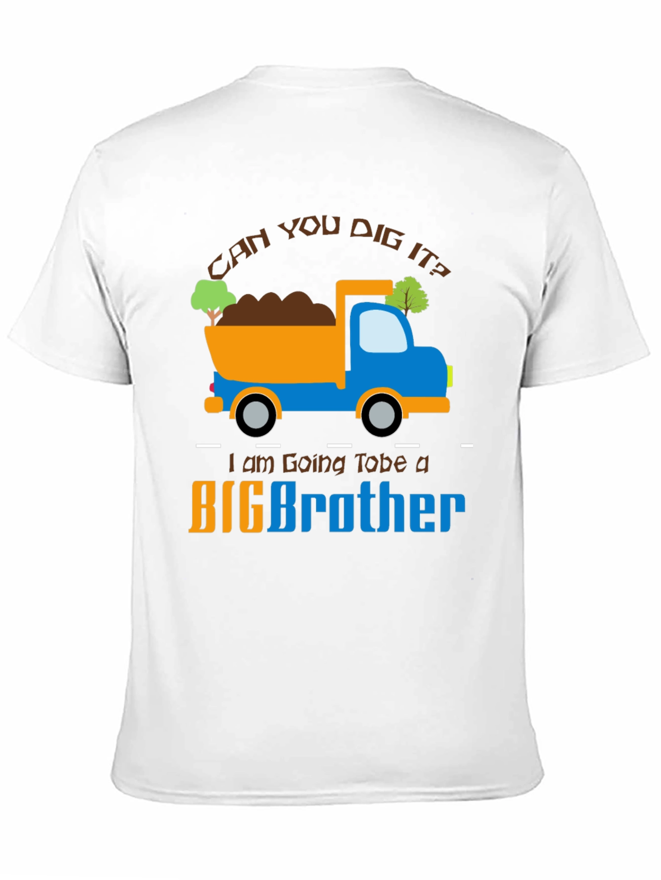 Big Brother Construction Truck T-Shirt