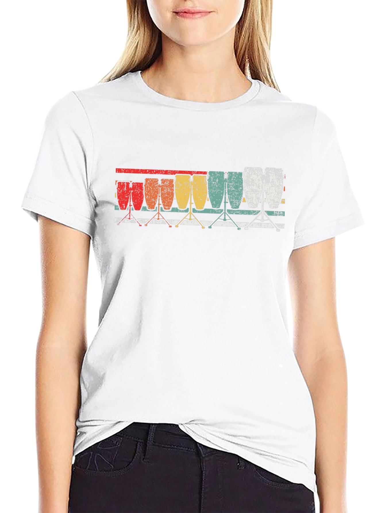 Retro Conga Drum T-Shirt