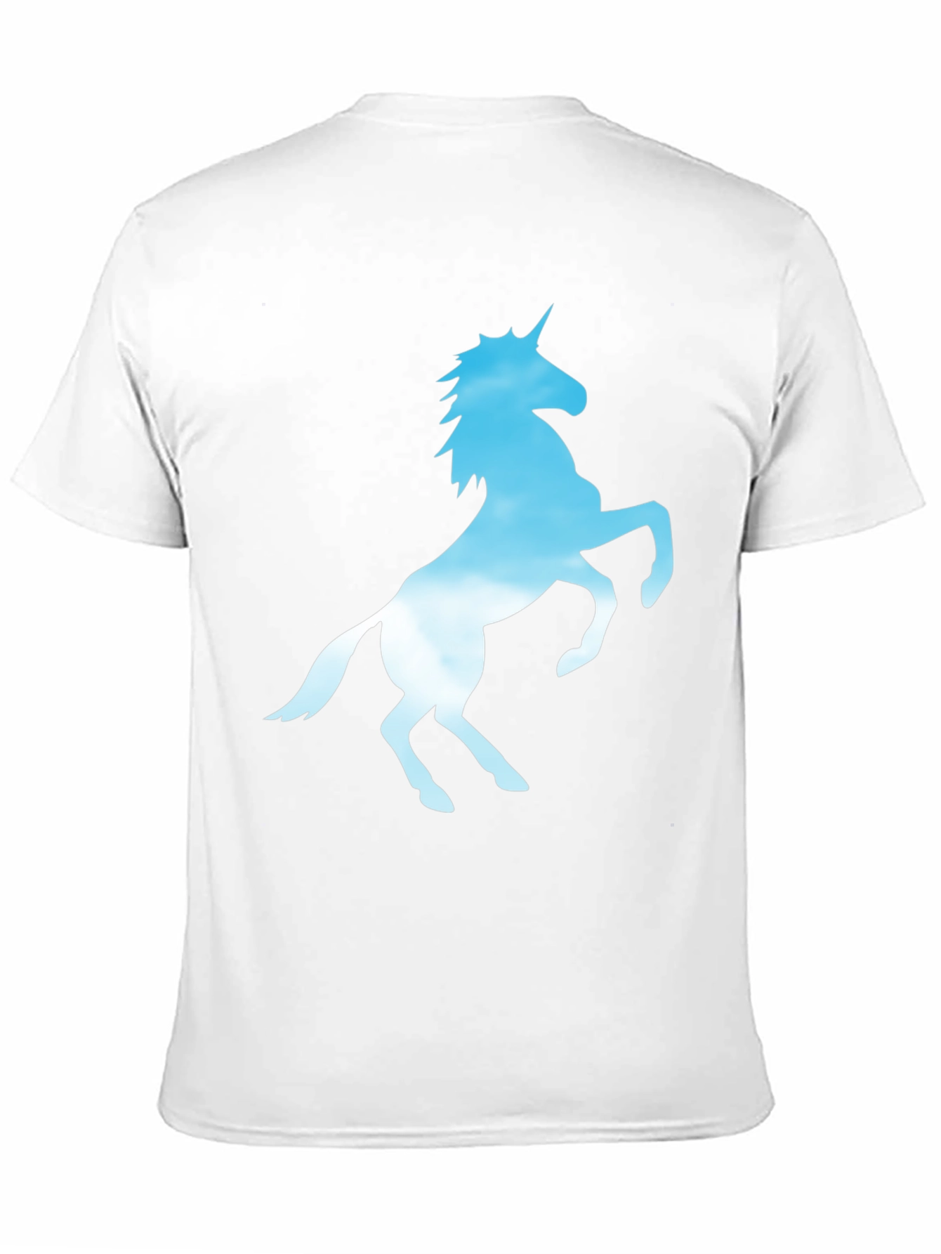Unicorn Silhouette Black T-Shirt