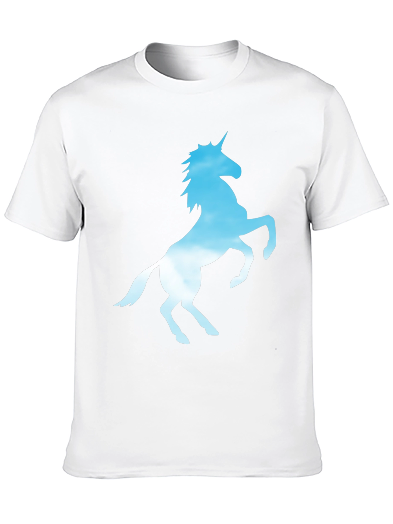 Unicorn Silhouette Black T-Shirt