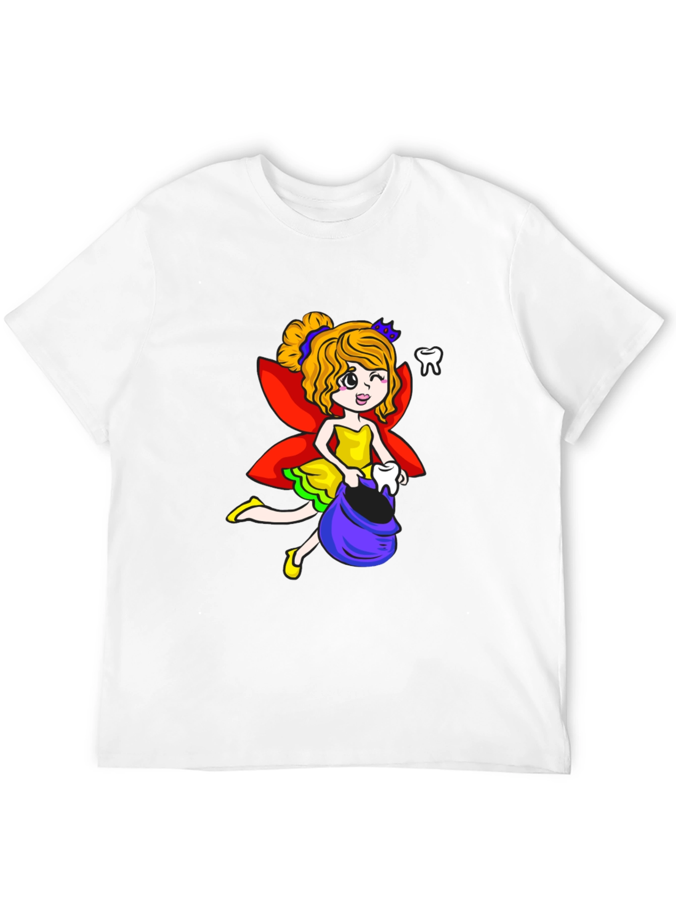 Tooth Fairy T-Shirt Funny Dental Hygienist Tee