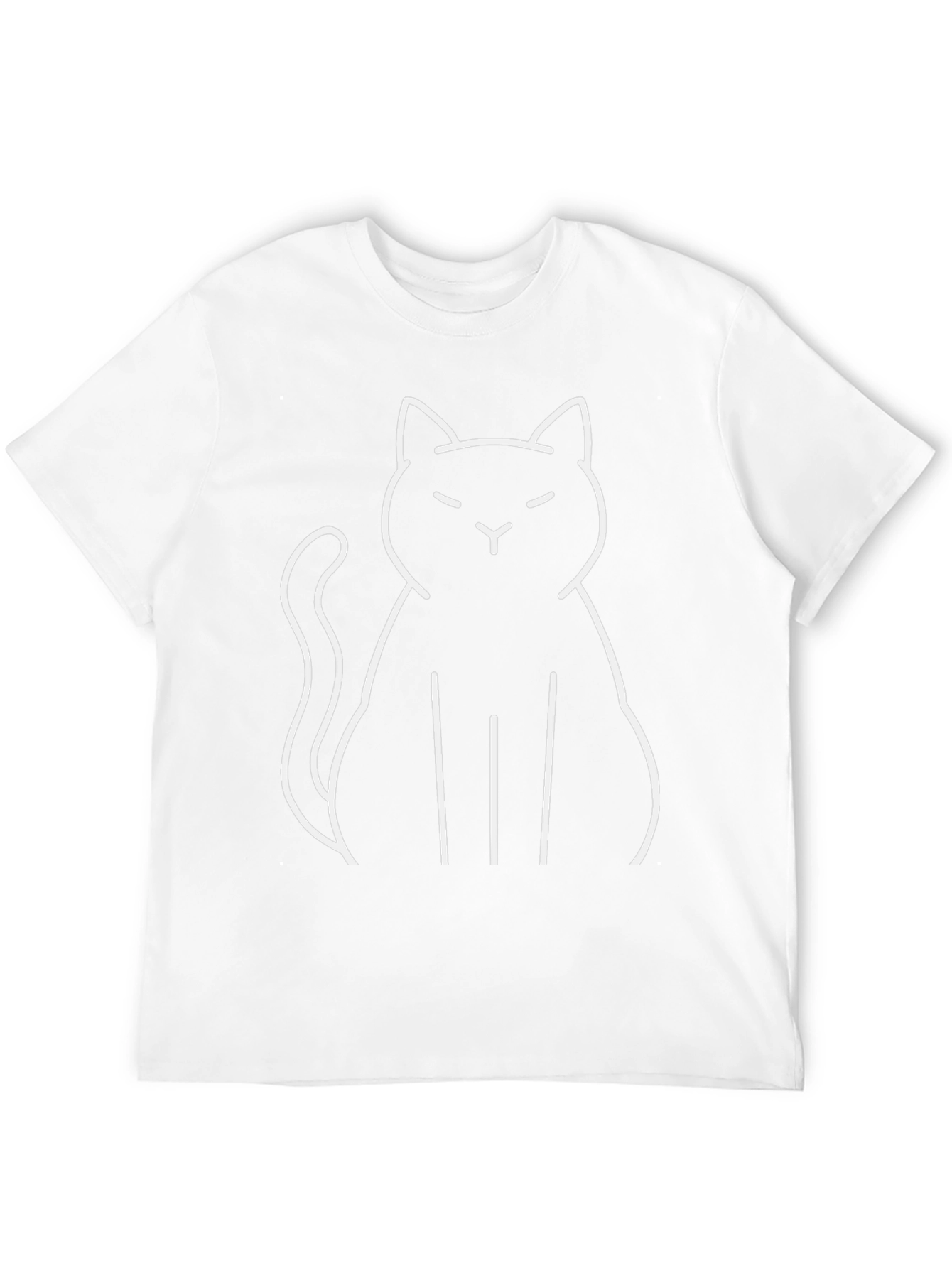 Cool Black Cat Graphic Tee