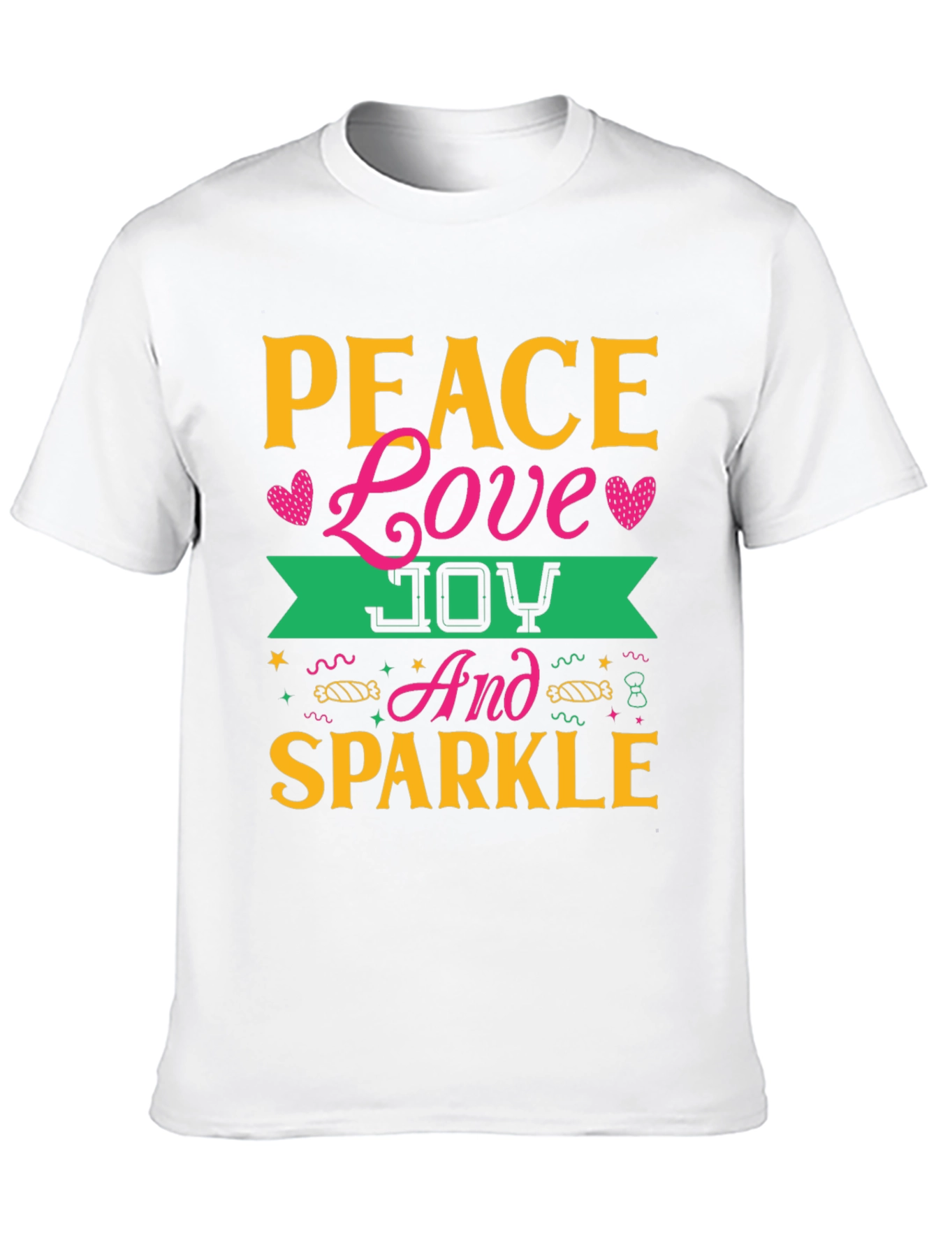 Peace Love Joy Sparkle T-Shirt