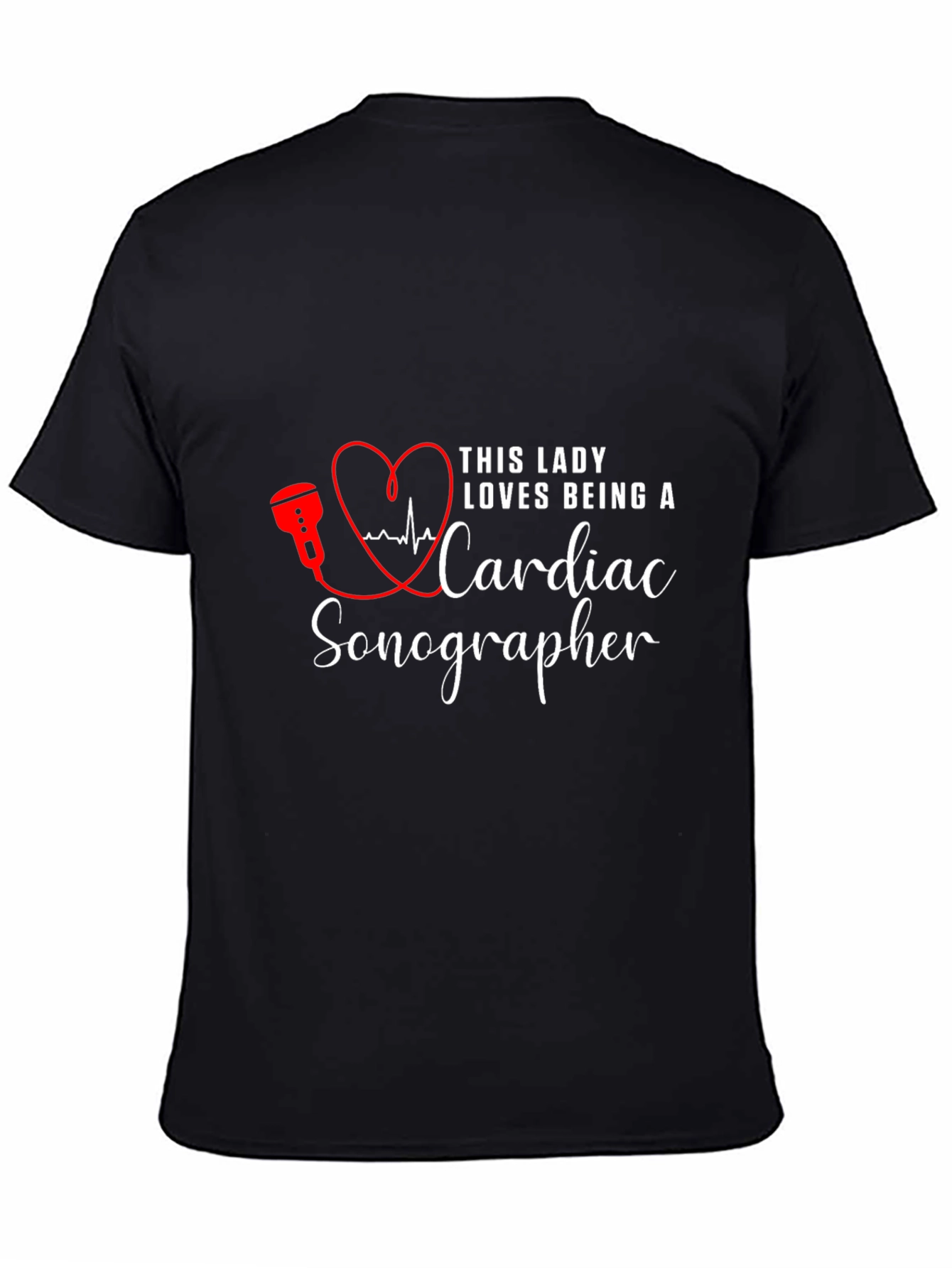 Cardiac Sonographer Tee - Love What You Do!