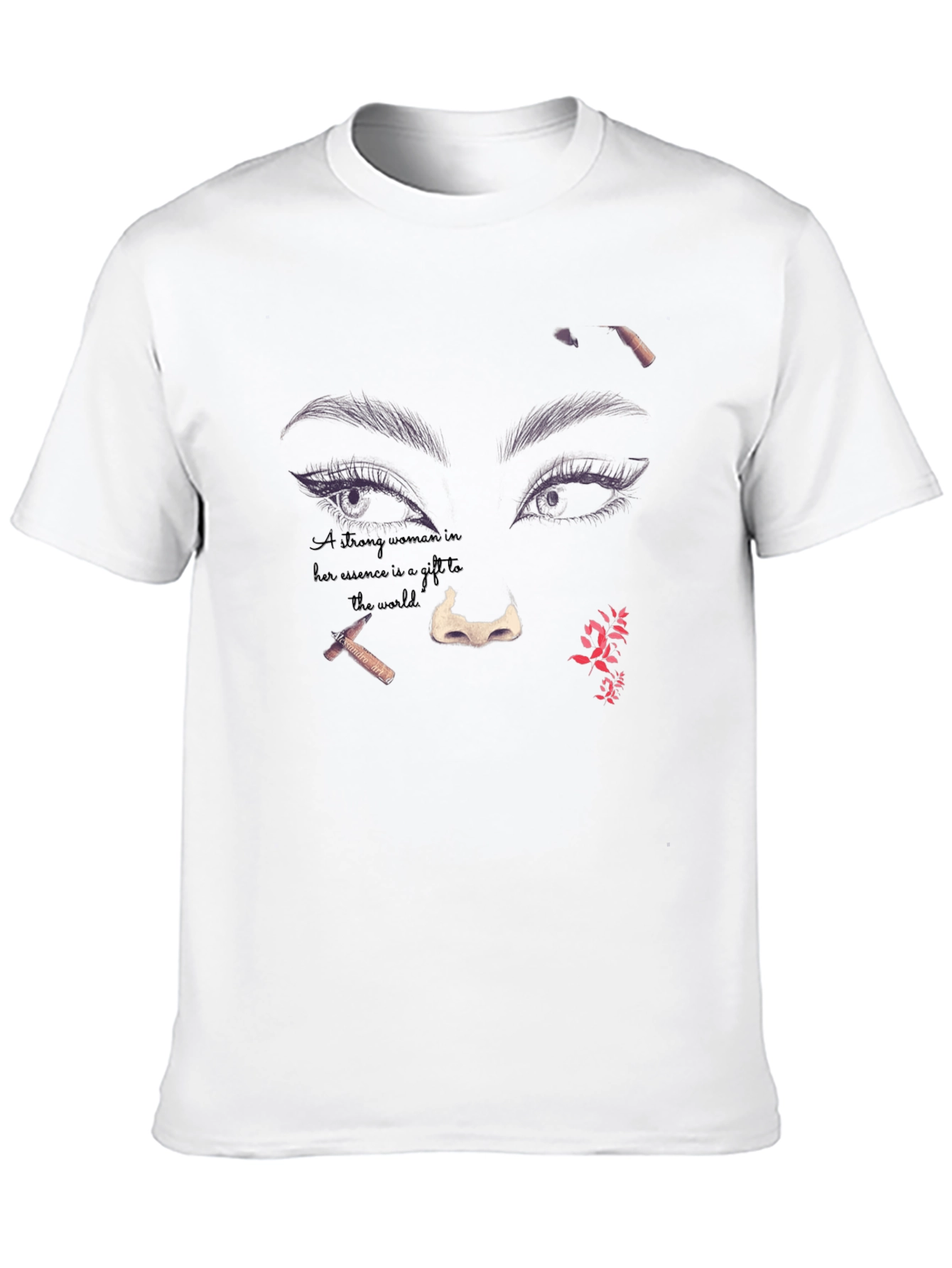 Strong Woman Graphic Tee - Empowerment Shirt