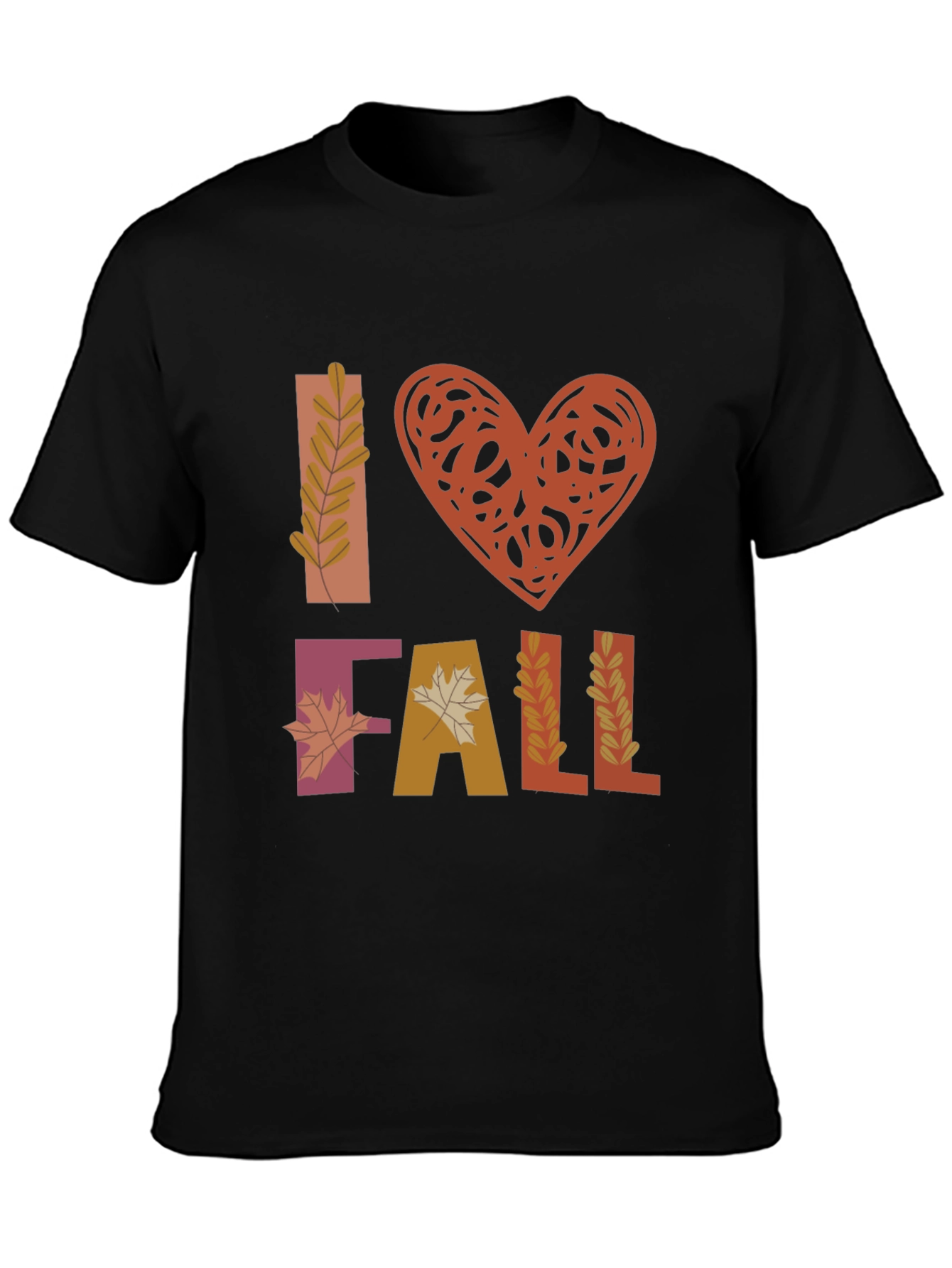 I Love Fall Graphic T-Shirt