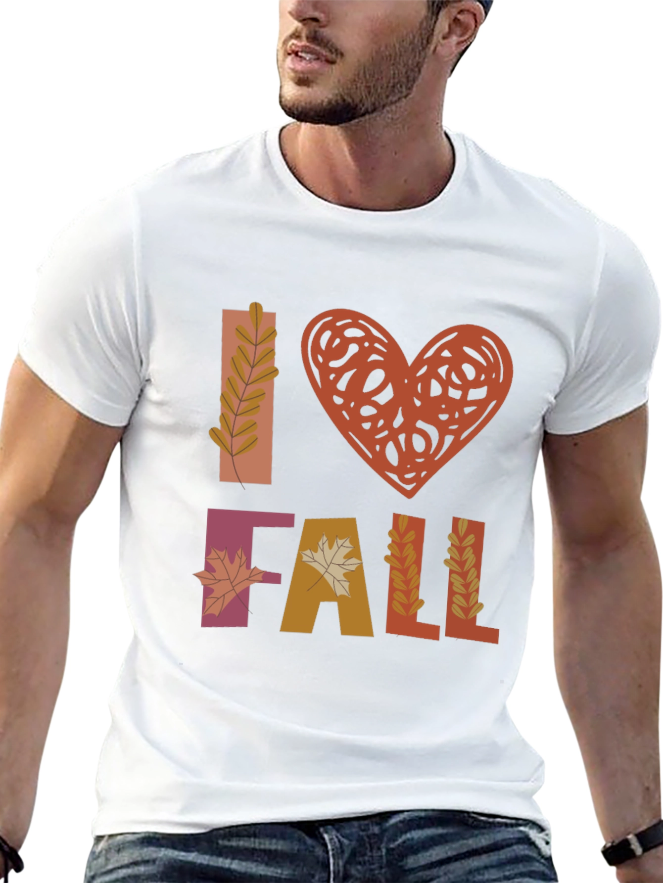 I Love Fall Graphic T-Shirt