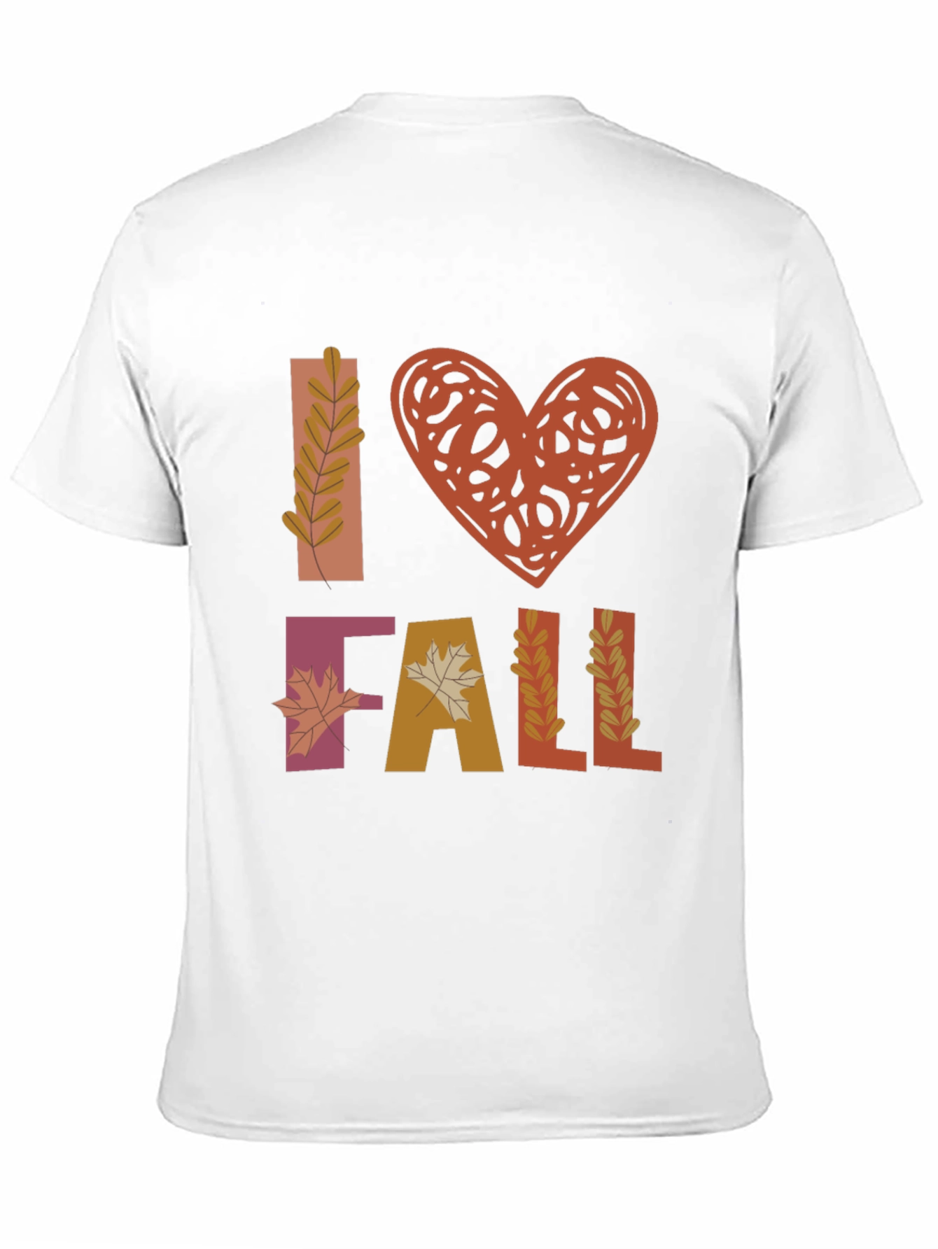 I Love Fall Graphic T-Shirt