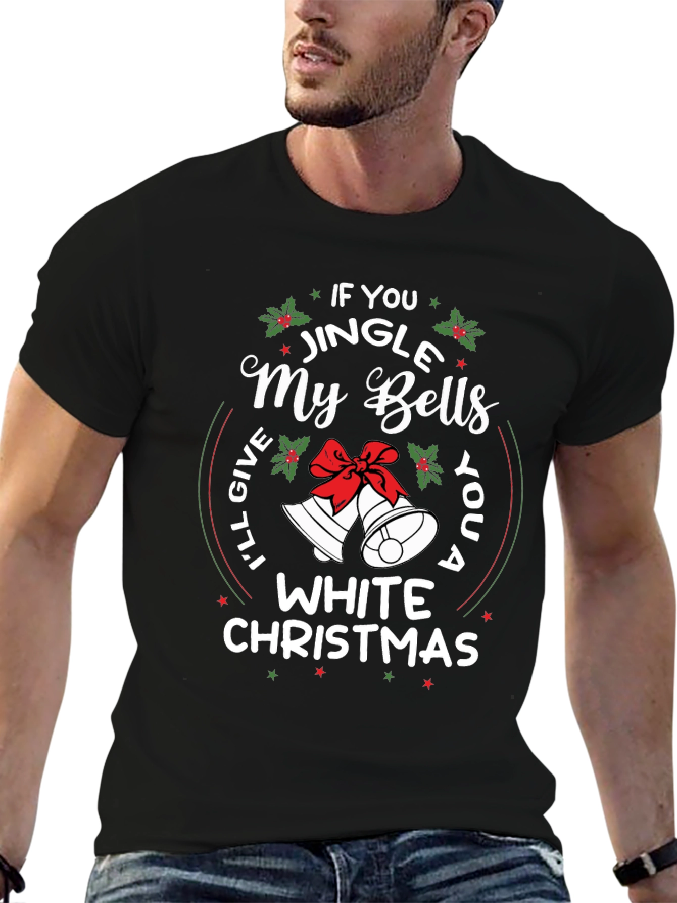Funny Christmas T-Shirt: Jingle My Bells