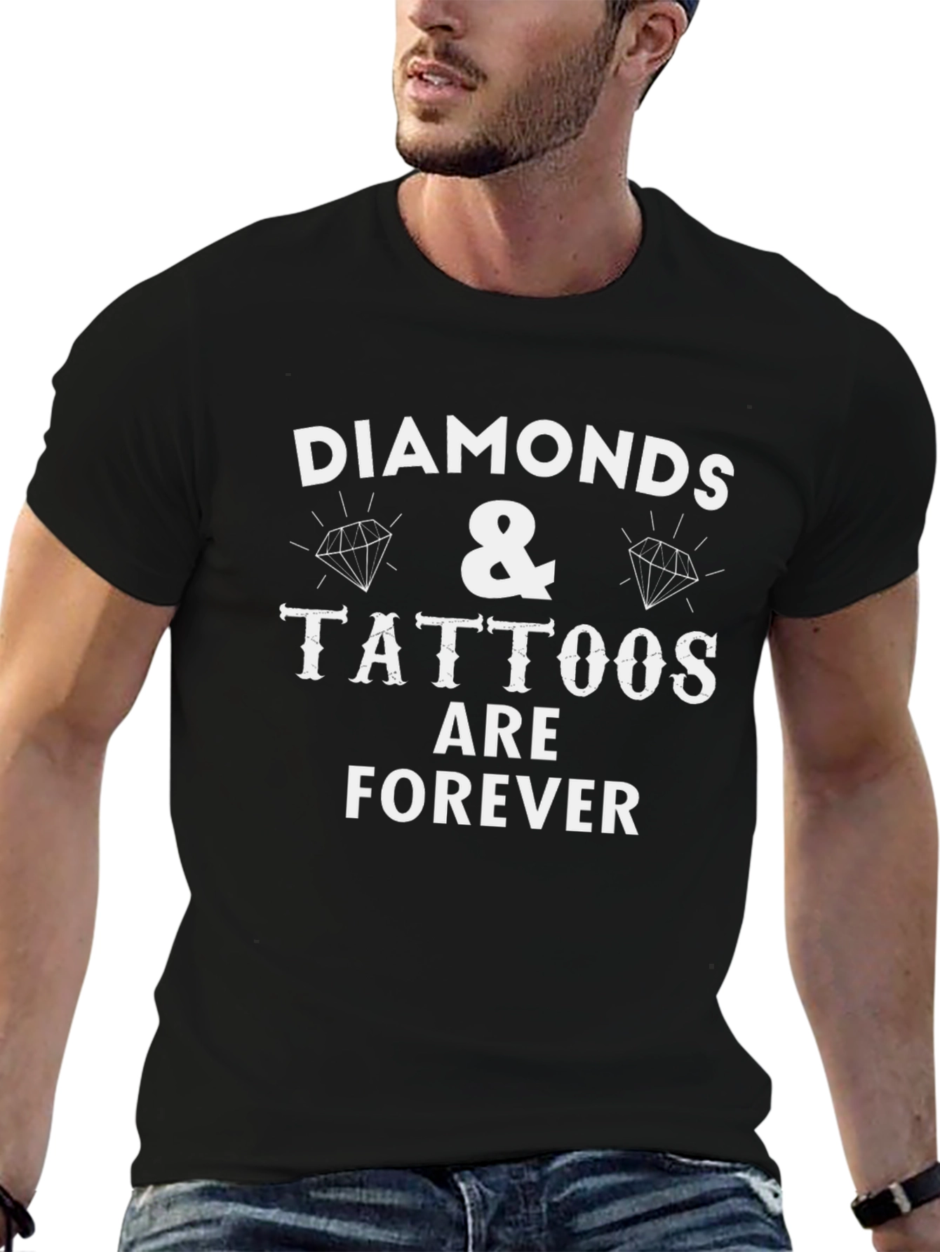 Diamonds & Tattoos Graphic Tee