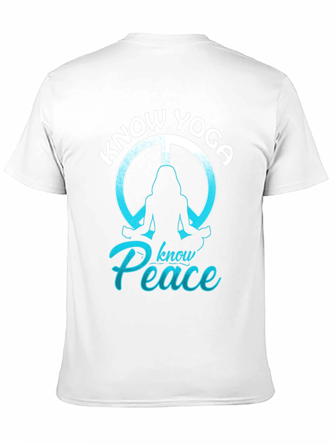 Know Yoga Know Peace Graphic T-Shirt