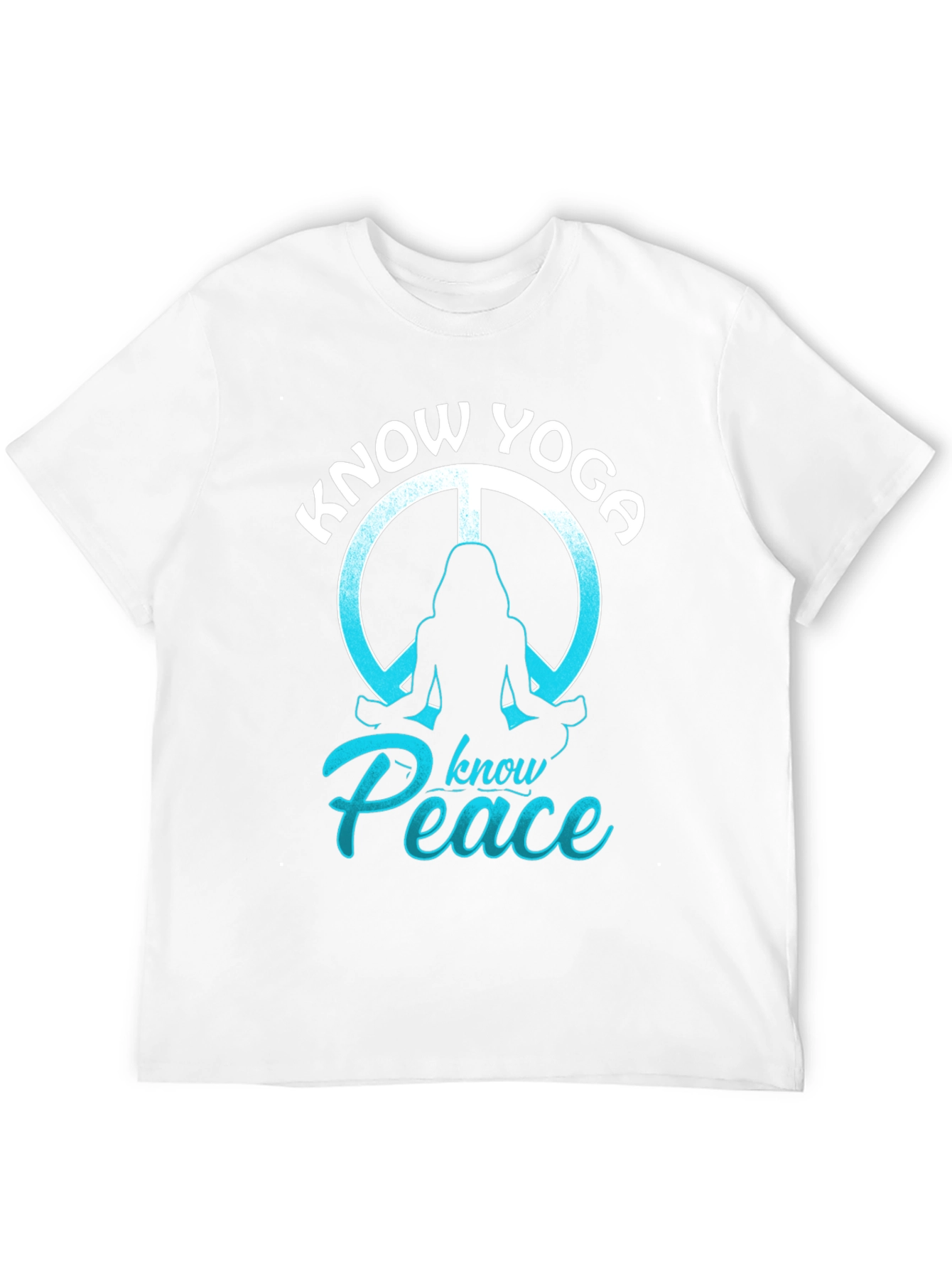 Know Yoga Know Peace Graphic T-Shirt