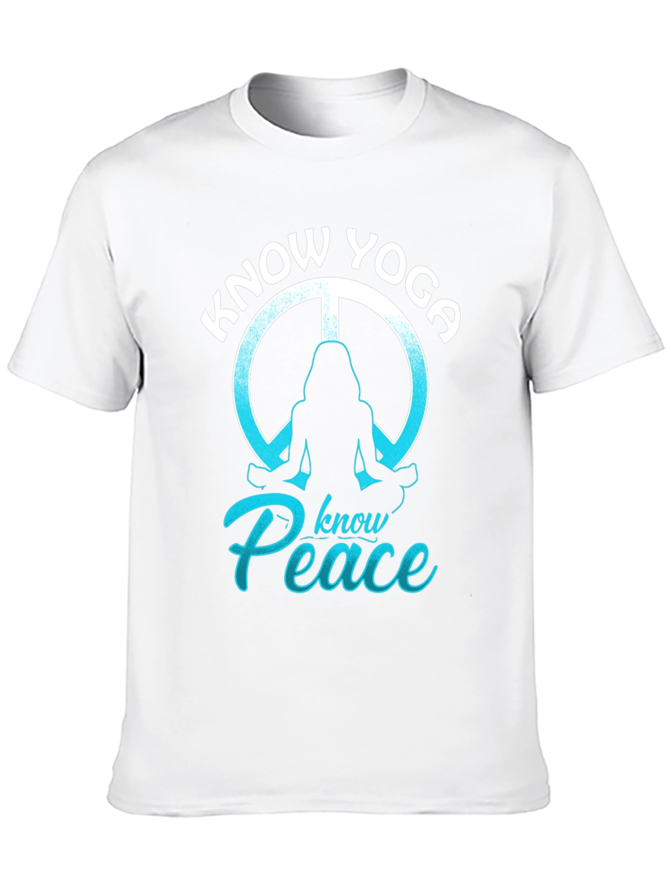 Know Yoga Know Peace Graphic T-Shirt