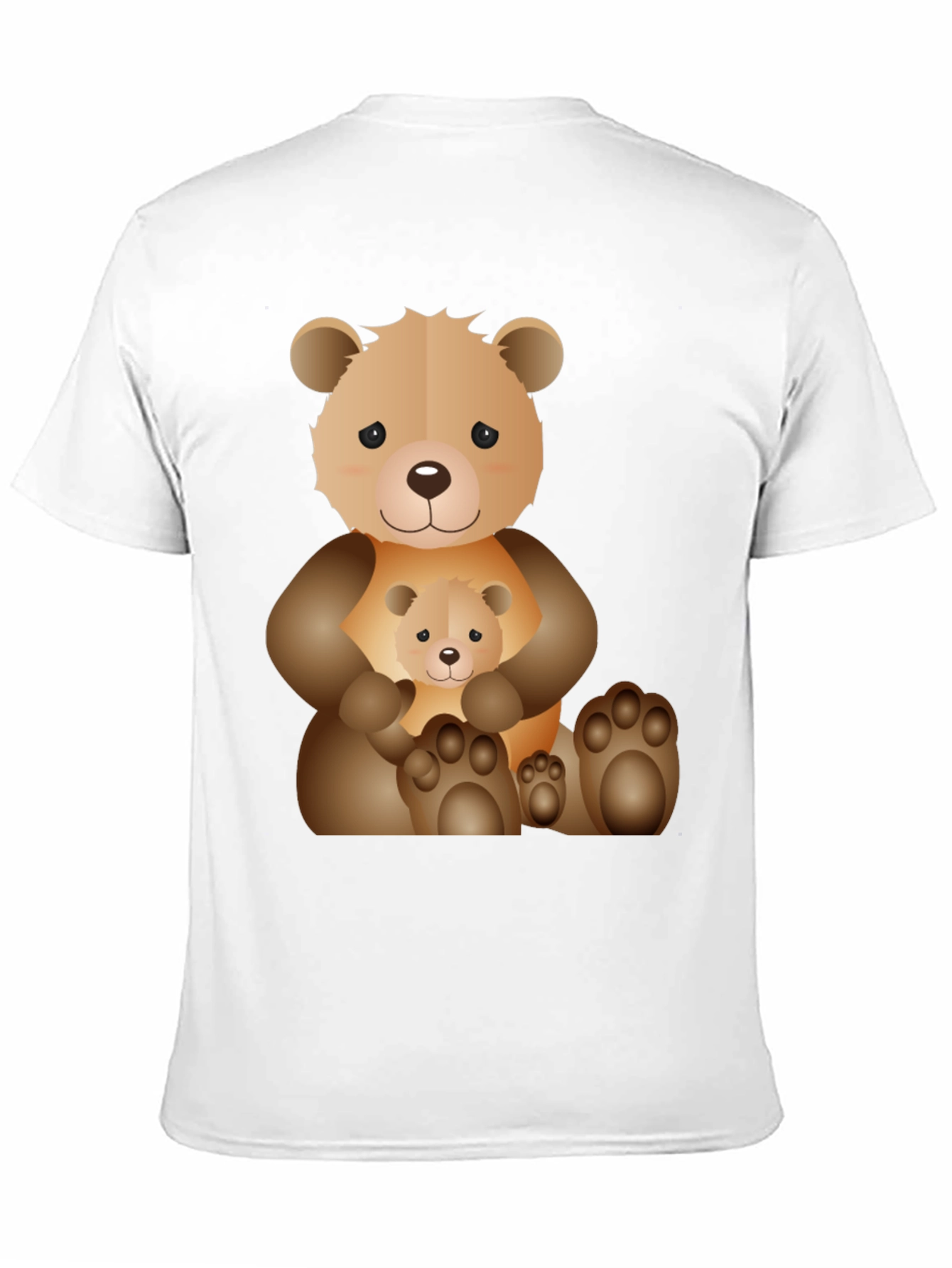 Cute Teddy Bear Graphic T-Shirt