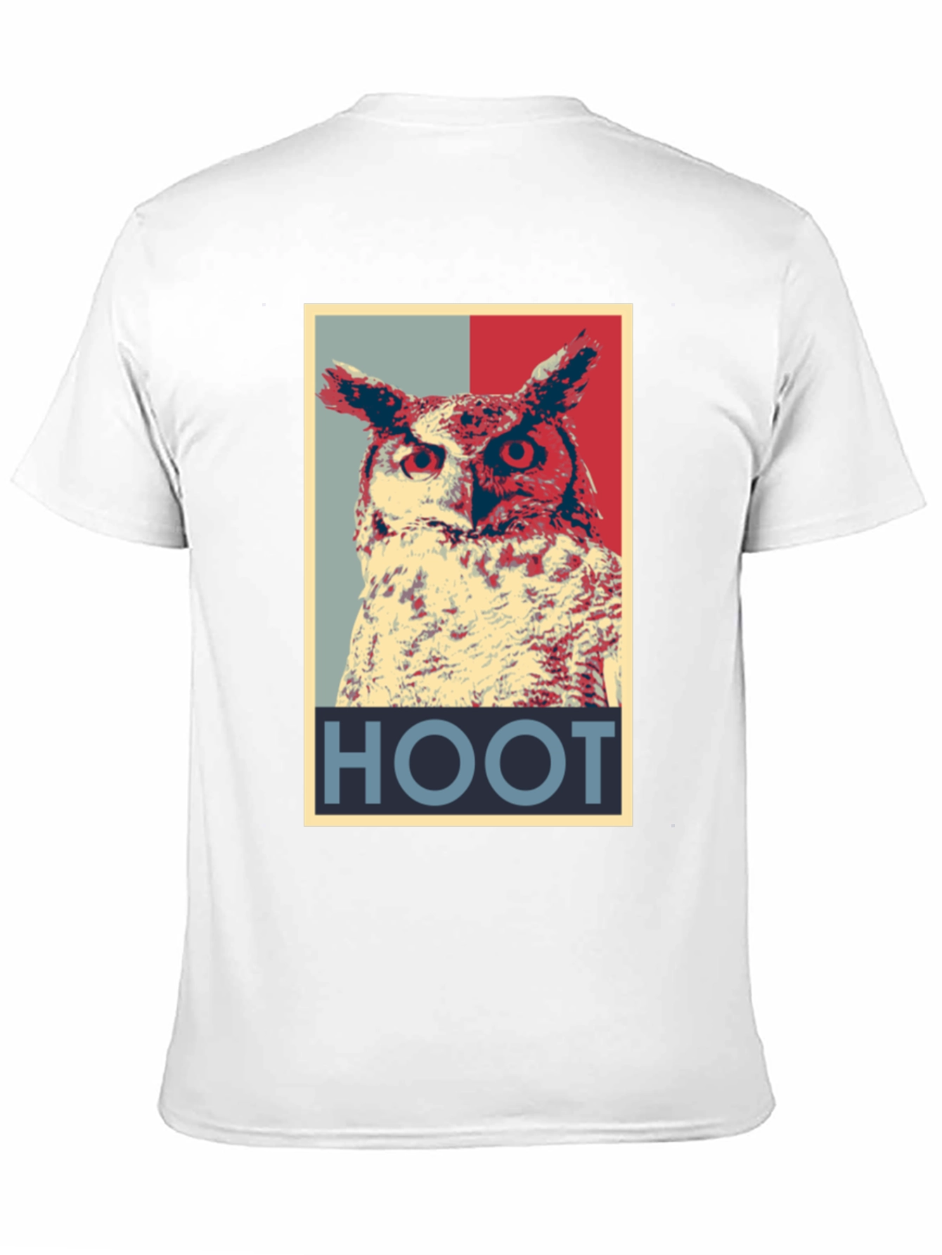 Hoot Owl Graphic Tee - Mens Black T-Shirt