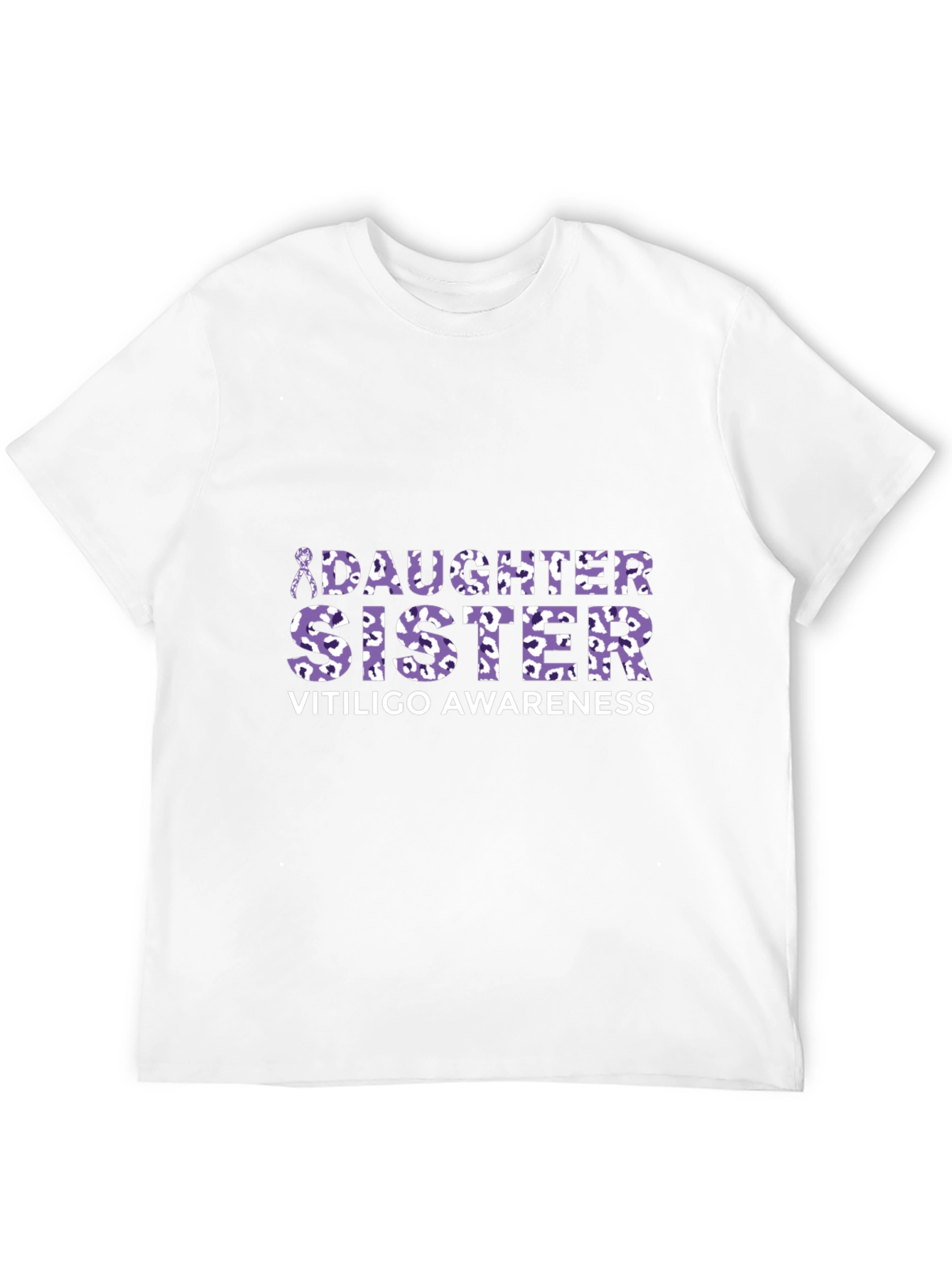 Vitiligo Awareness Daughter Sister T-Shirt