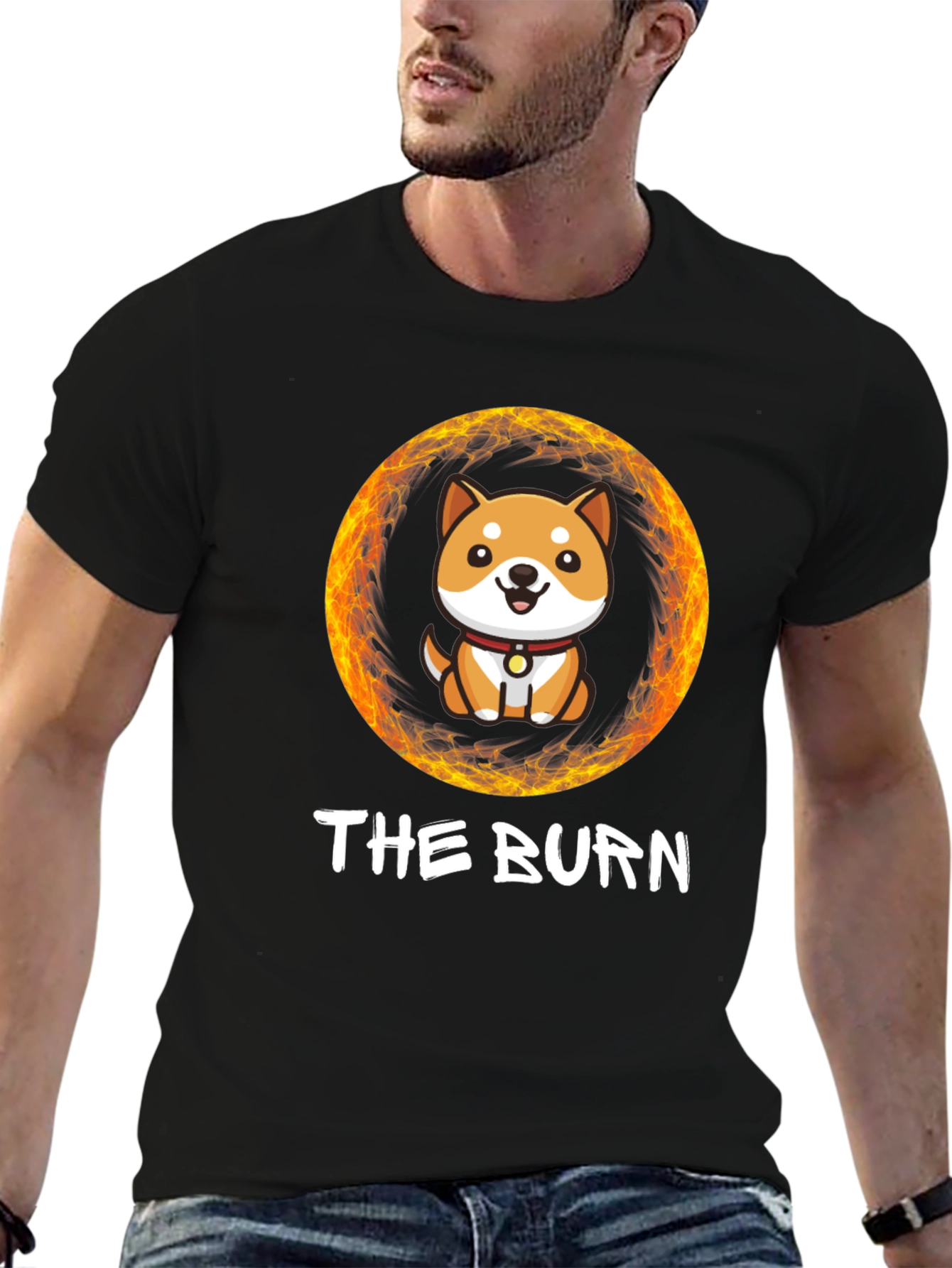 The Burn Shiba Inu T-Shirt - Crypto Doge