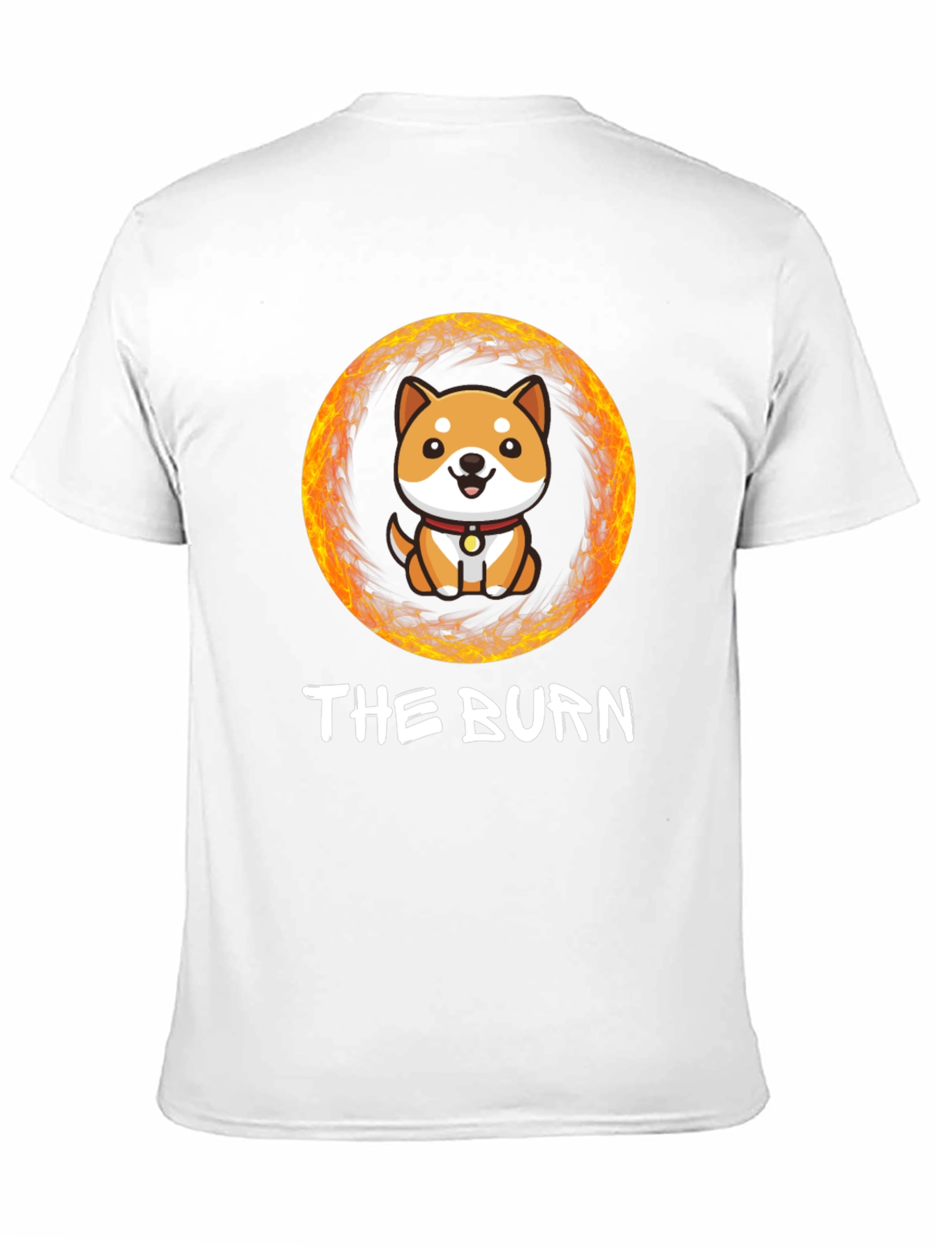 The Burn Shiba Inu T-Shirt - Crypto Doge