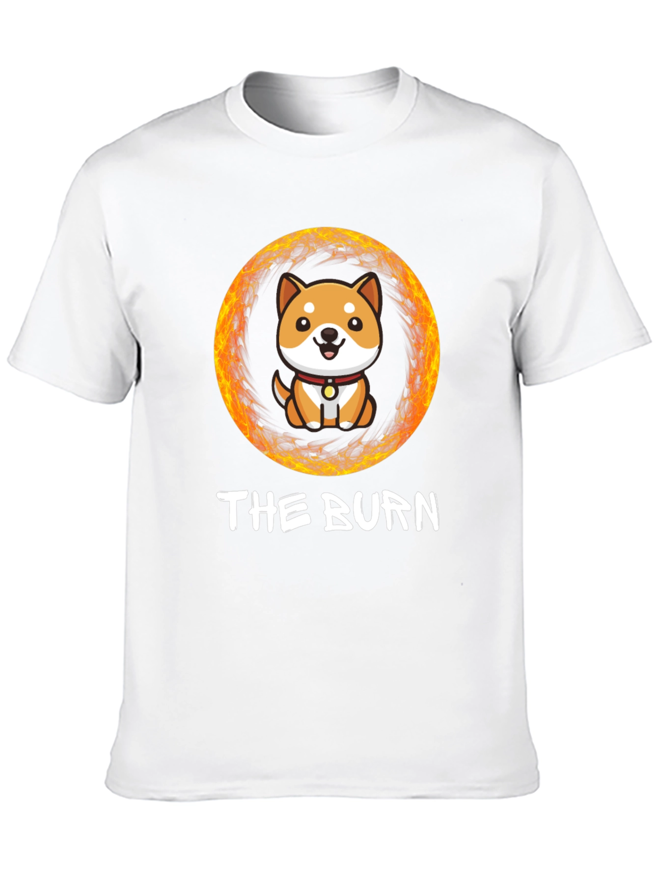 The Burn Shiba Inu T-Shirt - Crypto Doge