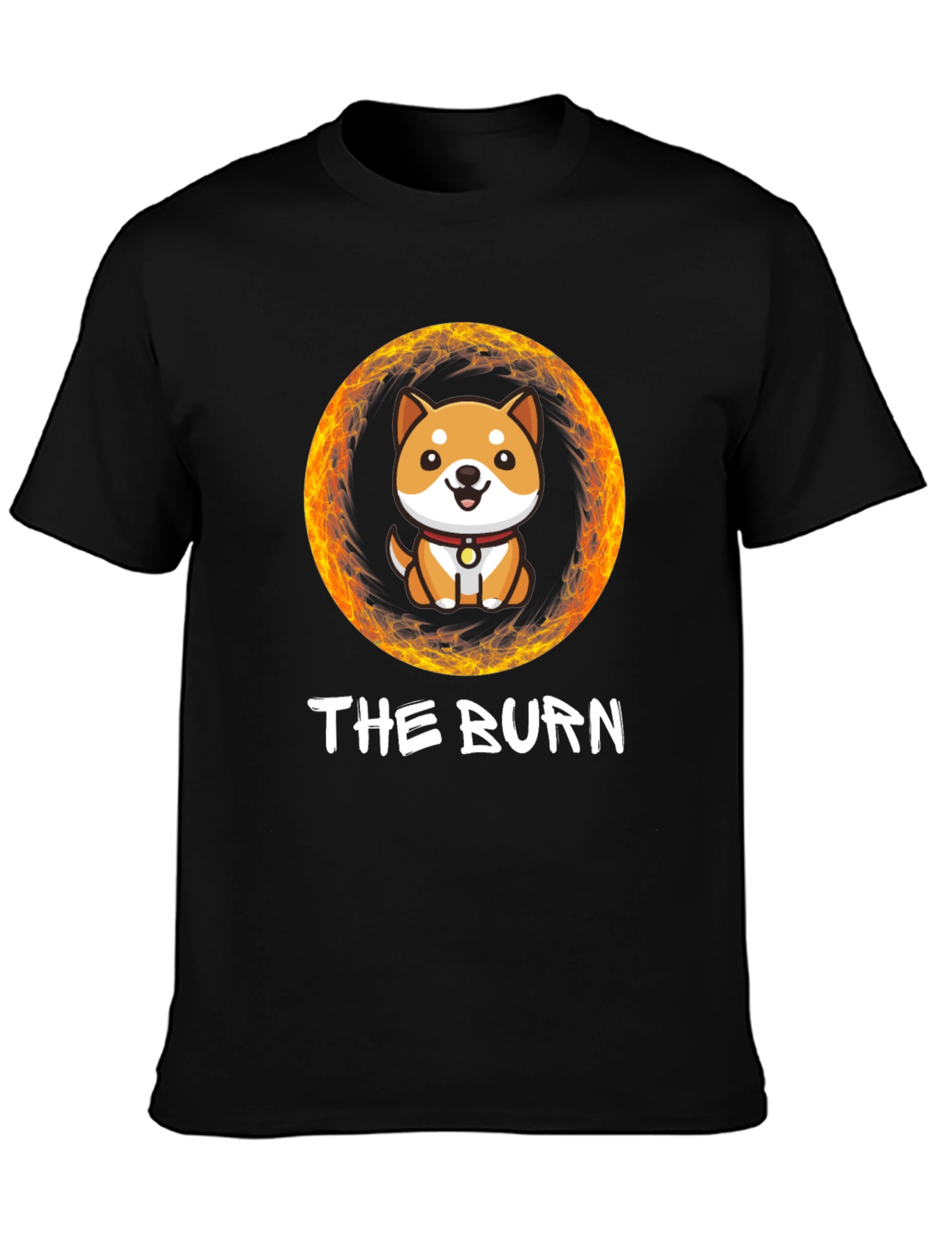 The Burn Shiba Inu T-Shirt - Crypto Doge