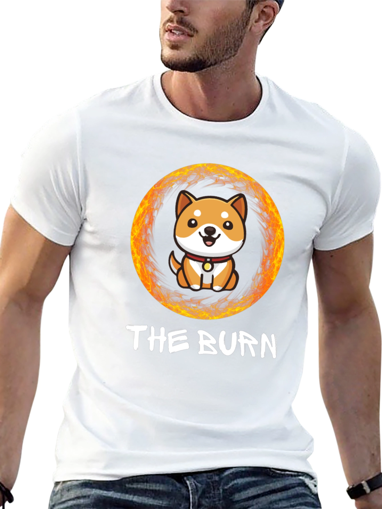 The Burn Shiba Inu T-Shirt - Crypto Doge