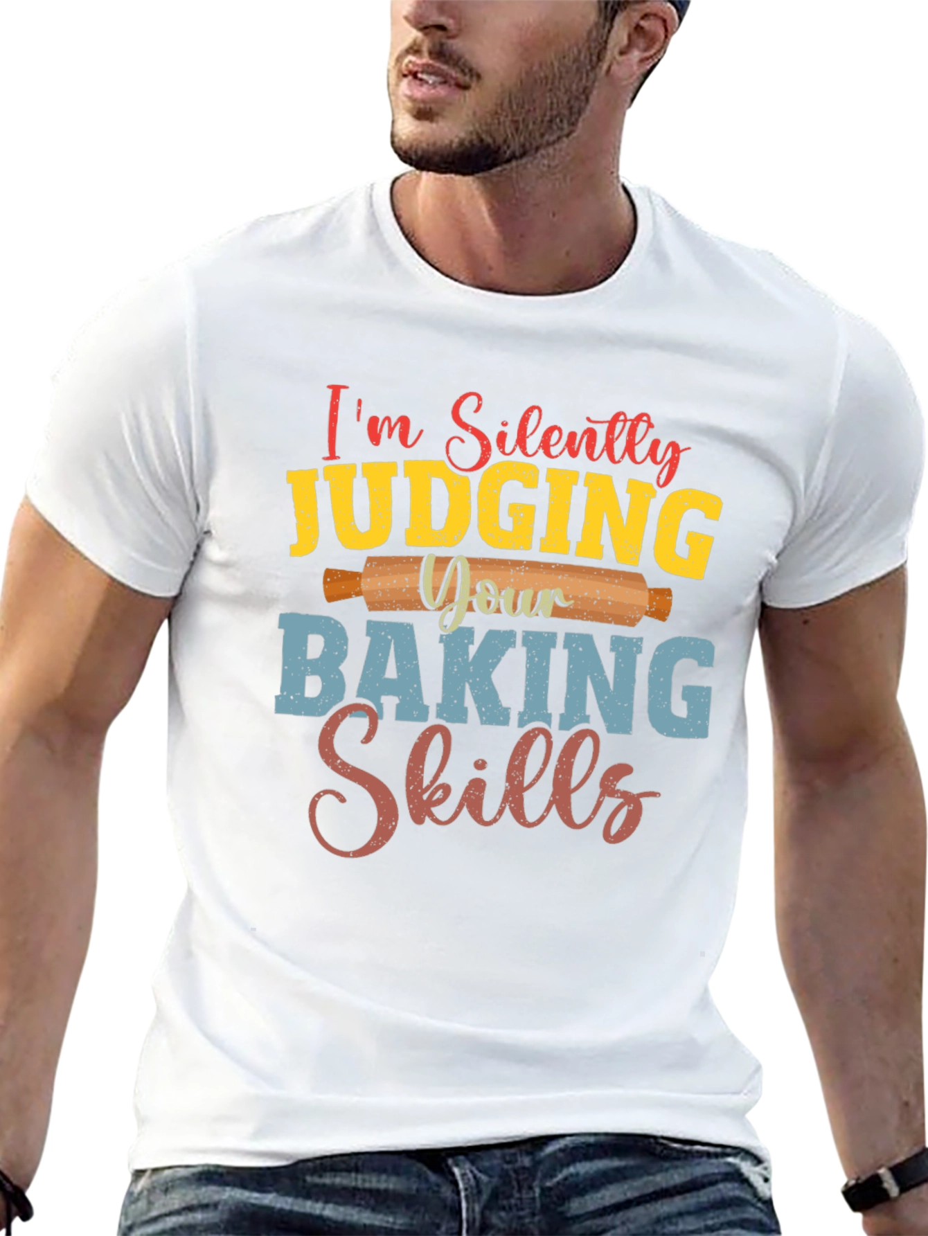 Baking Skills Graphic Tee - Funny Baker T-Shirt