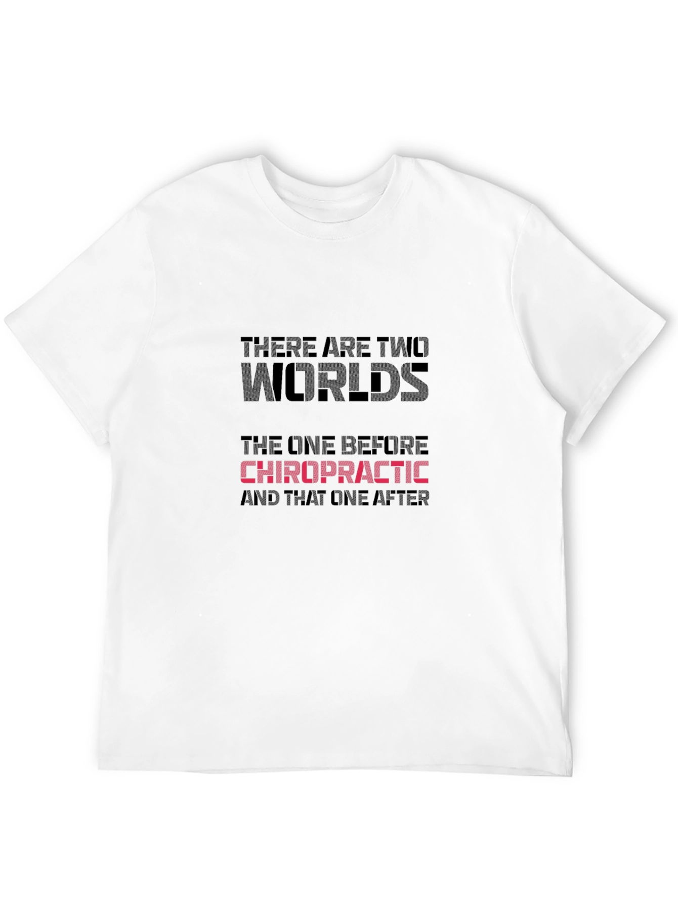 Chiropractic Worlds T-Shirt - Black