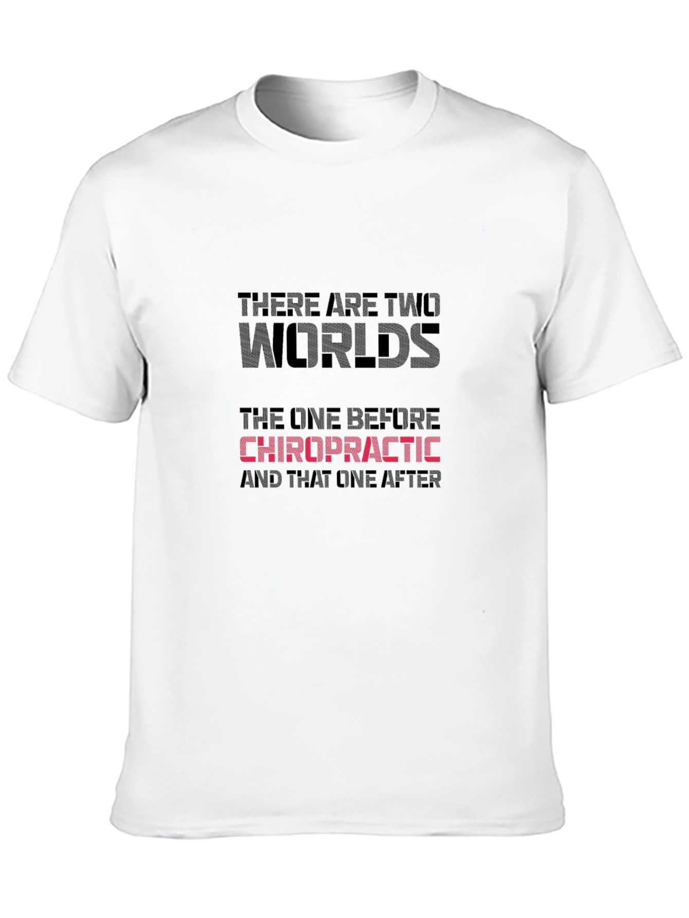Chiropractic Worlds T-Shirt - Black