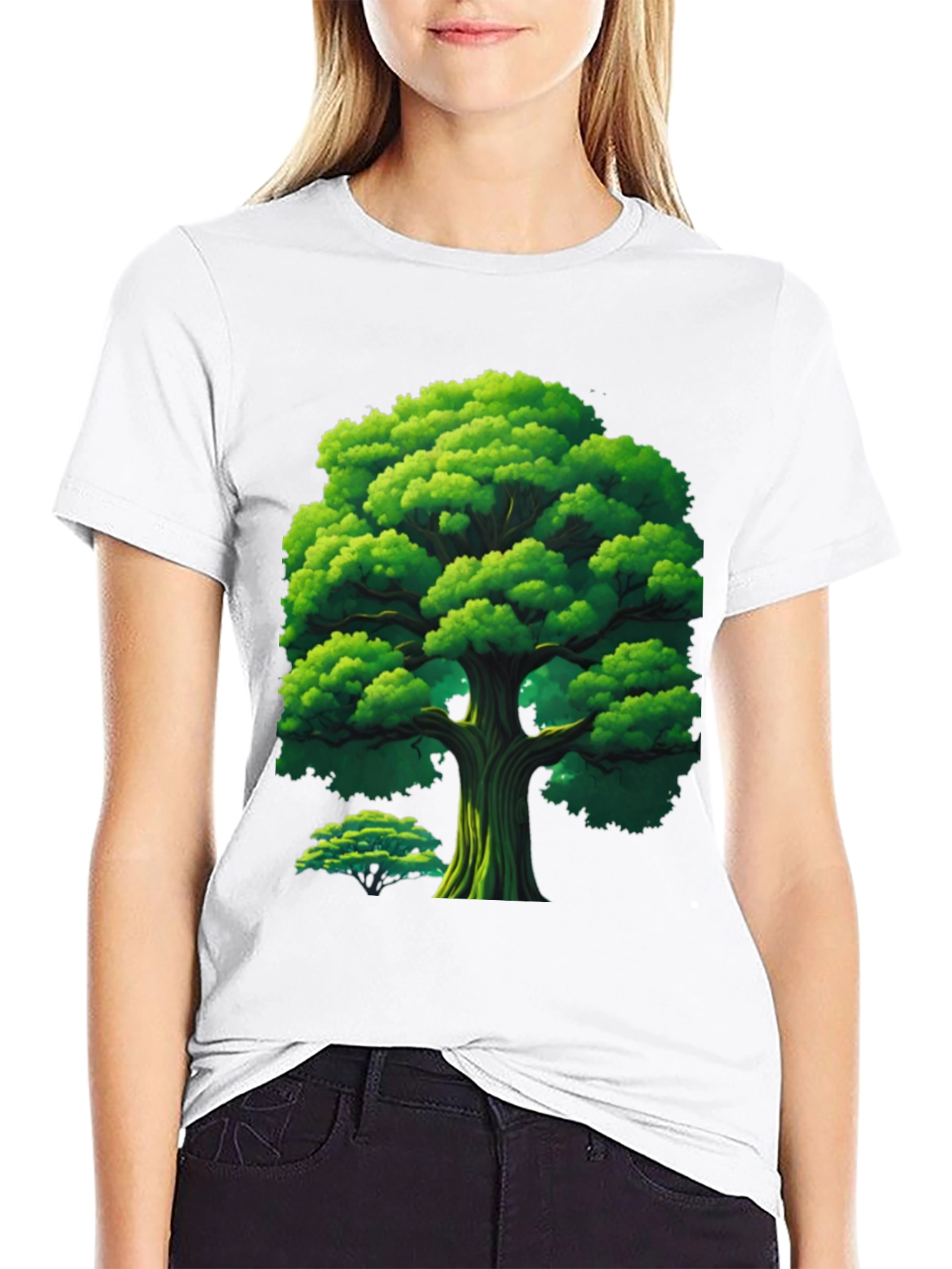 Arboreal Graphic Tee - Nature Inspired Design