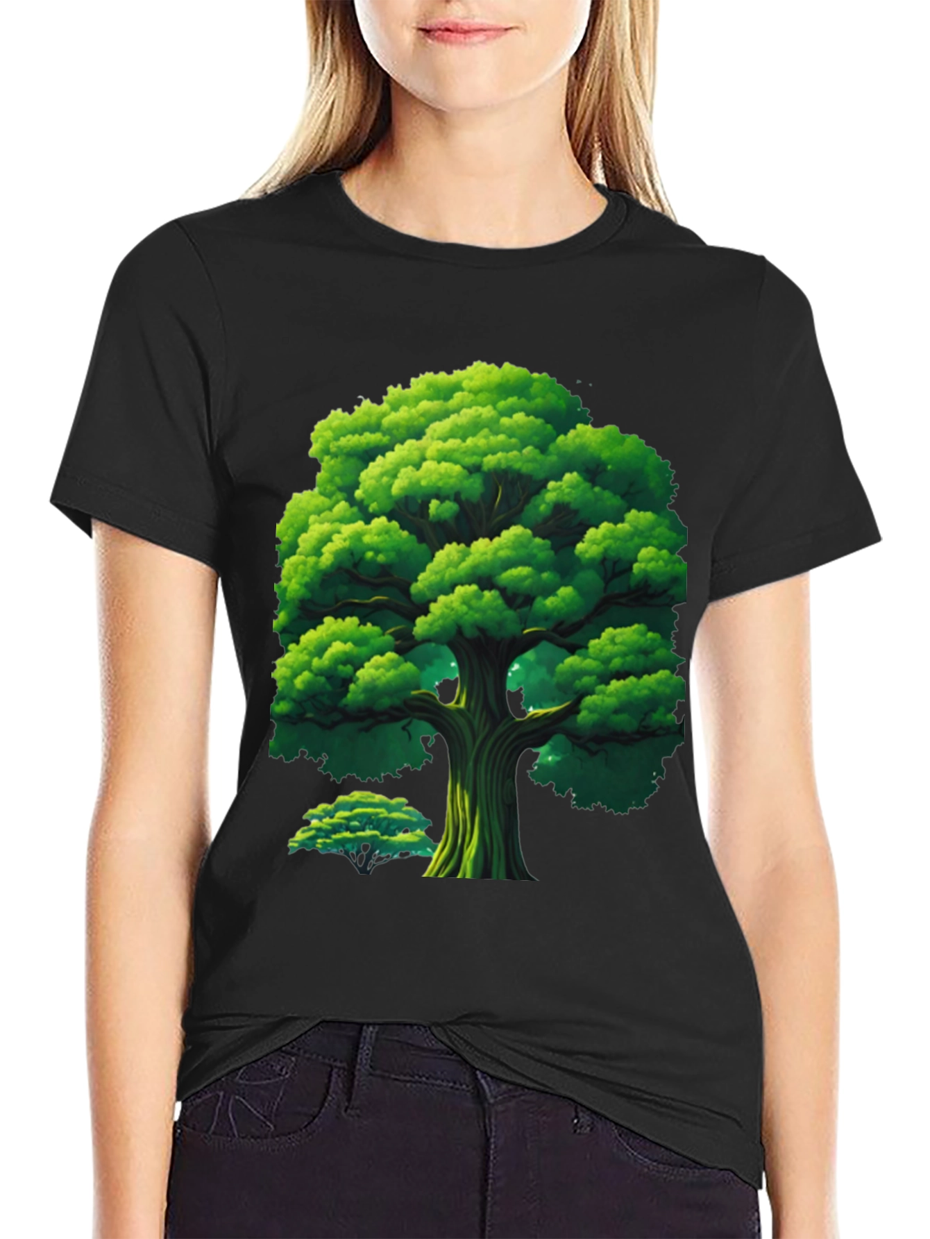 Arboreal Graphic Tee - Nature Inspired Design