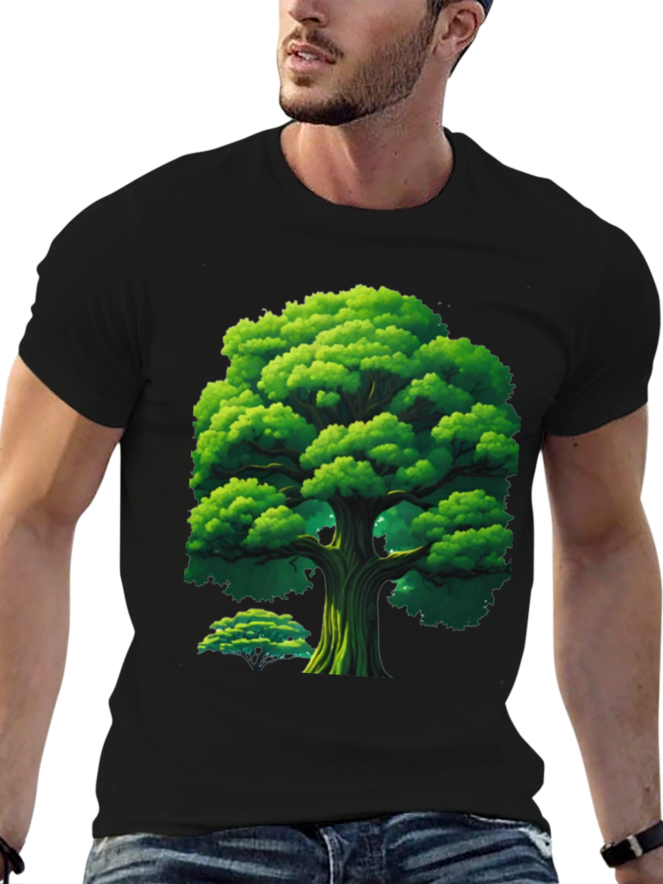 Arboreal Graphic Tee - Nature Inspired Design