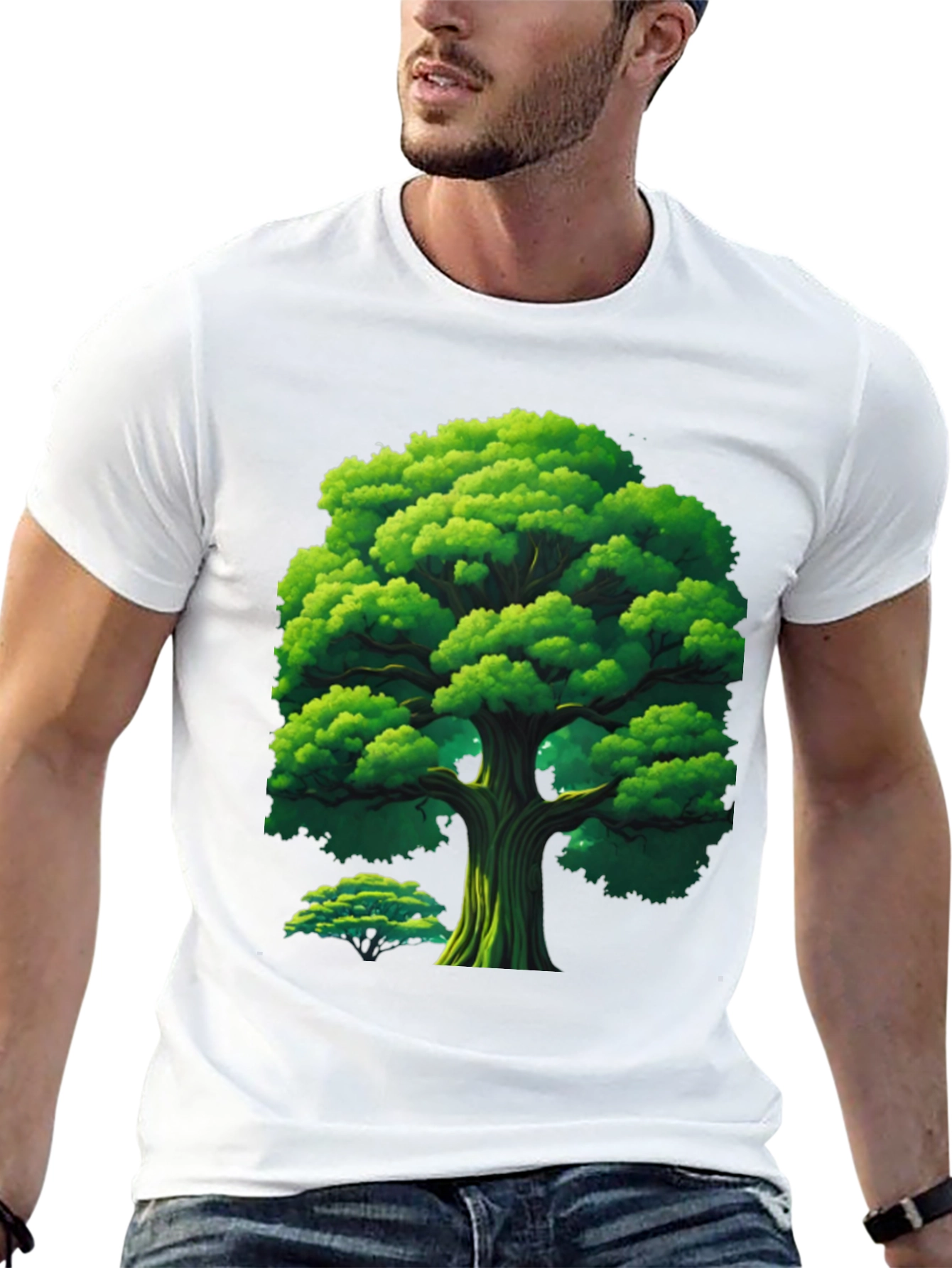 Arboreal Graphic Tee - Nature Inspired Design