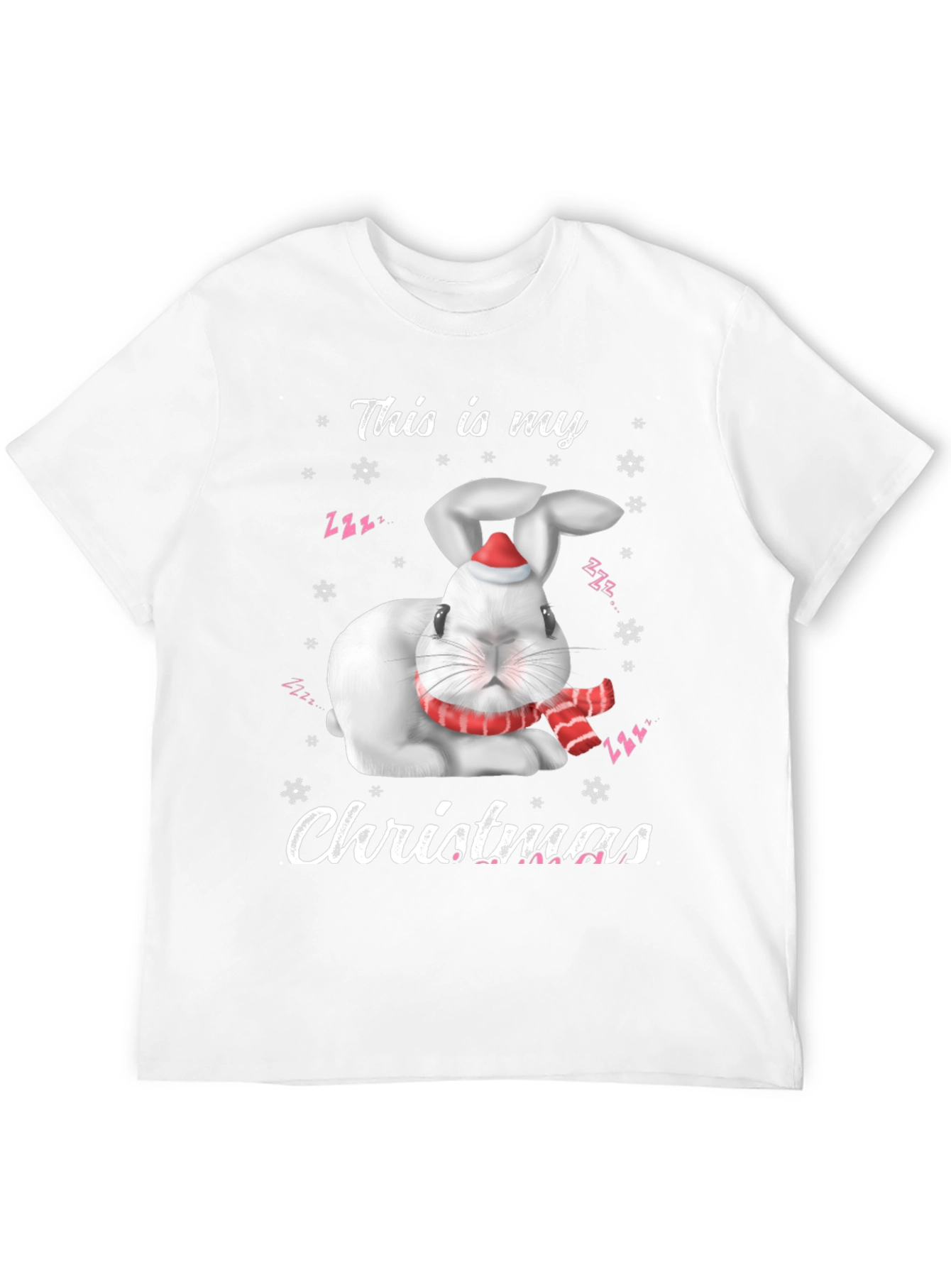 Cute Rabbit Christmas T-Shirt