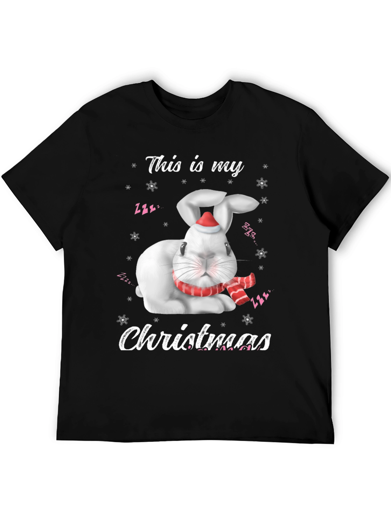 Cute Rabbit Christmas T-Shirt