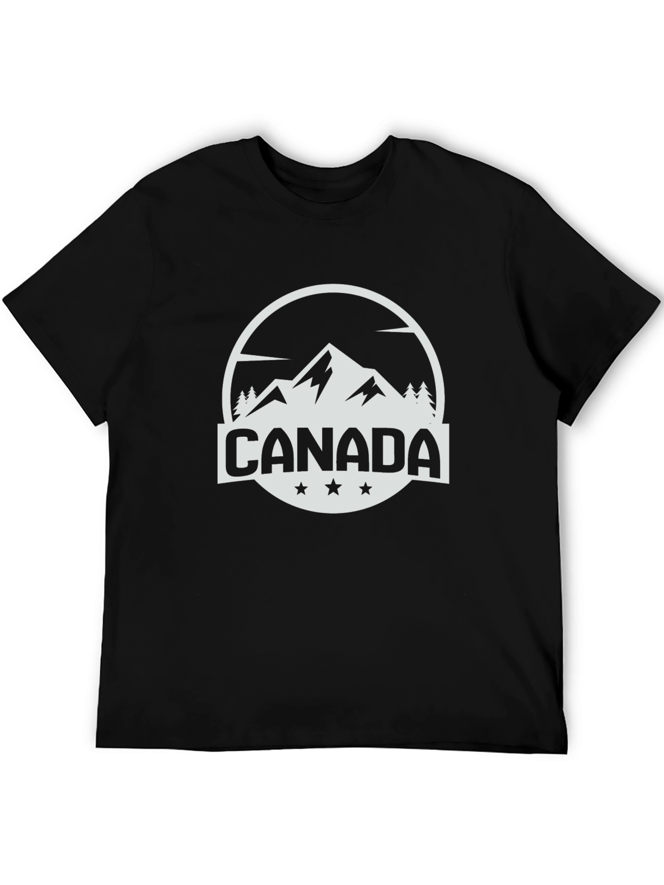 Canada Mountain Graphic Tee - Black