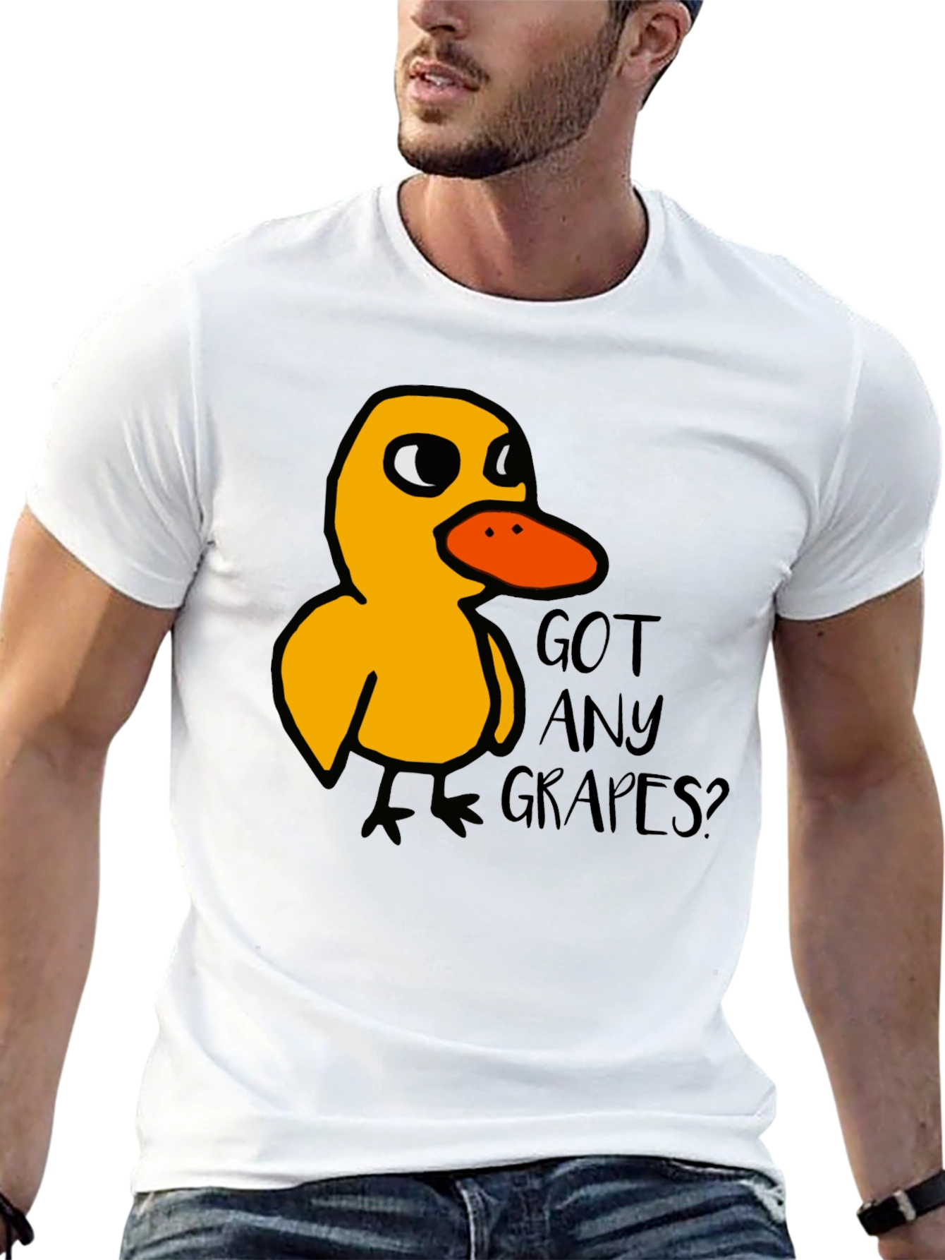 Got Any Grapes Duck T-Shirt Funny Meme Tee