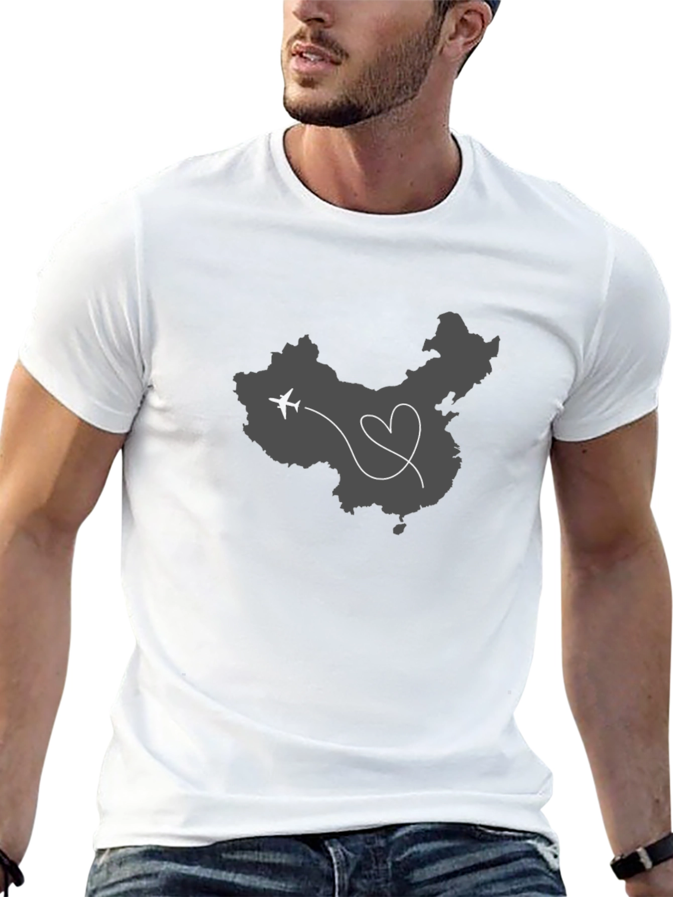 Love China Graphic T-Shirt - Travel Souvenir Tee