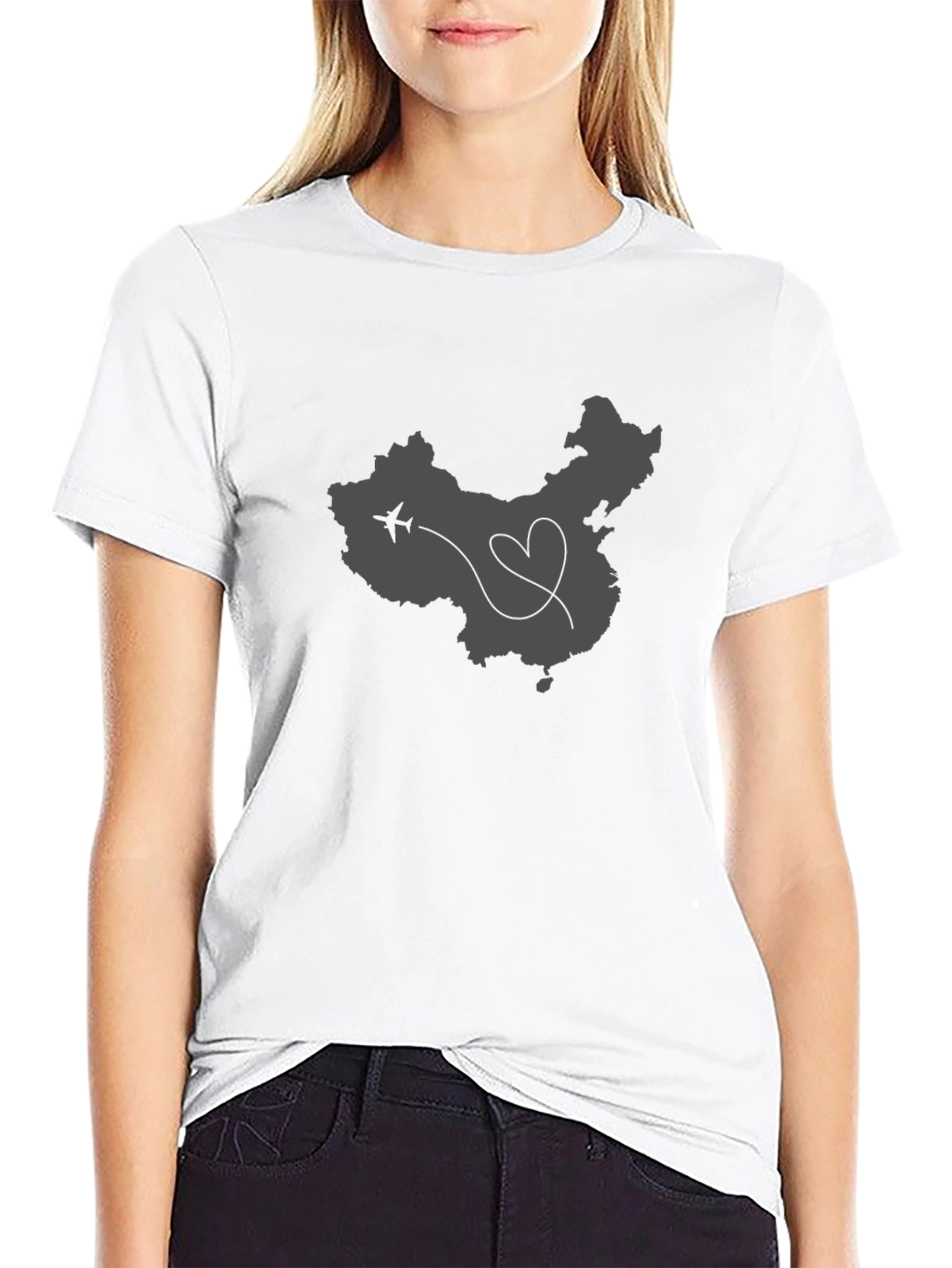 Love China Graphic T-Shirt - Travel Souvenir Tee