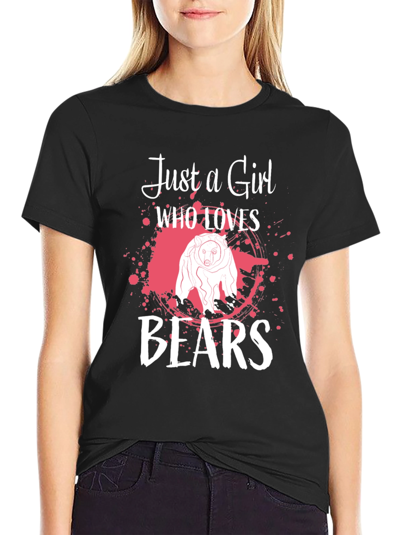 Just a Girl Who Loves Bears T-Shirt