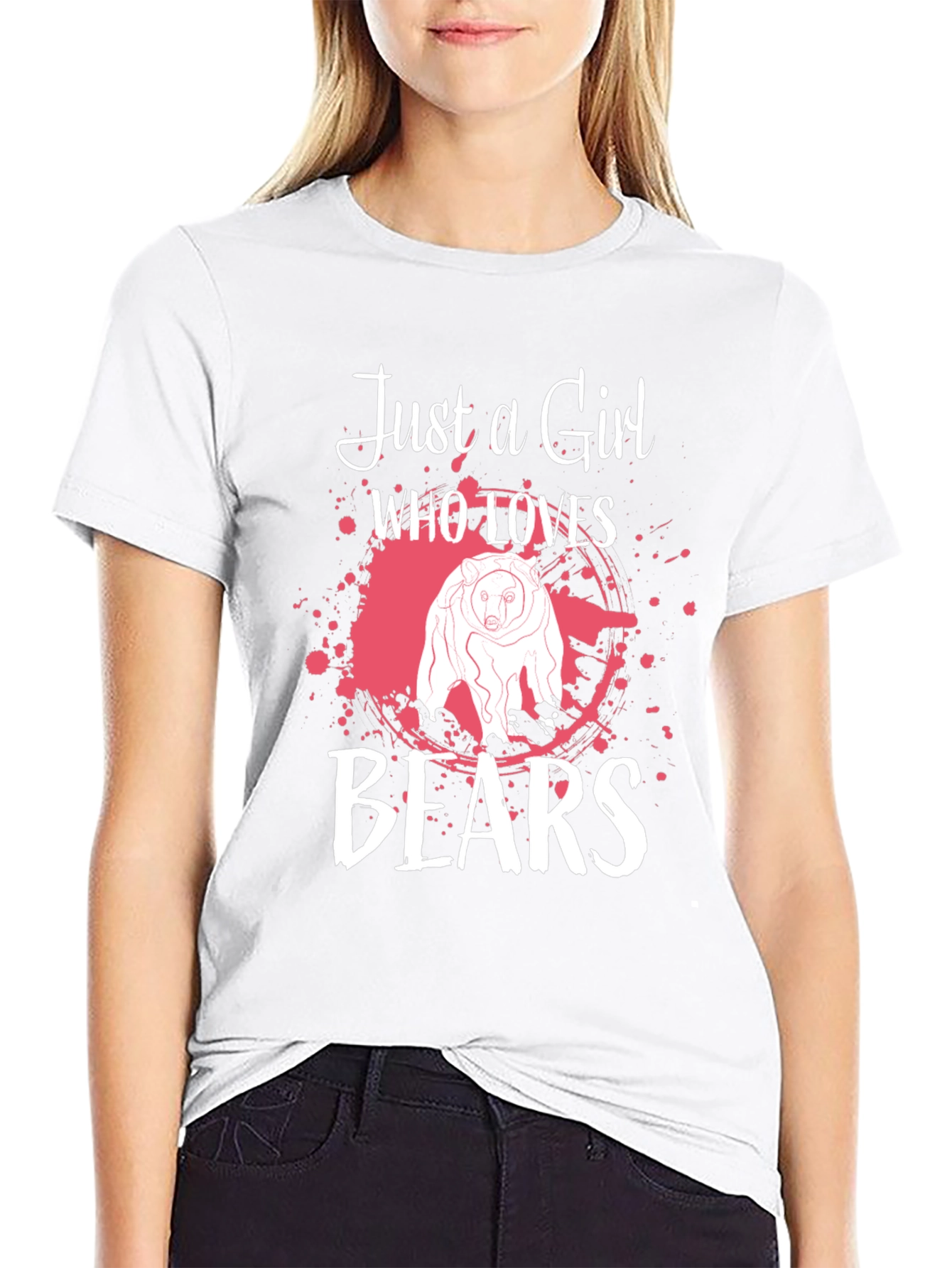 Just a Girl Who Loves Bears T-Shirt
