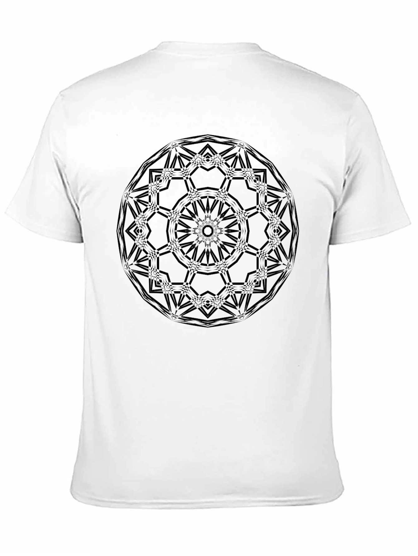 Mandala Graphic Black T-Shirt - Stylish Casual Wear
